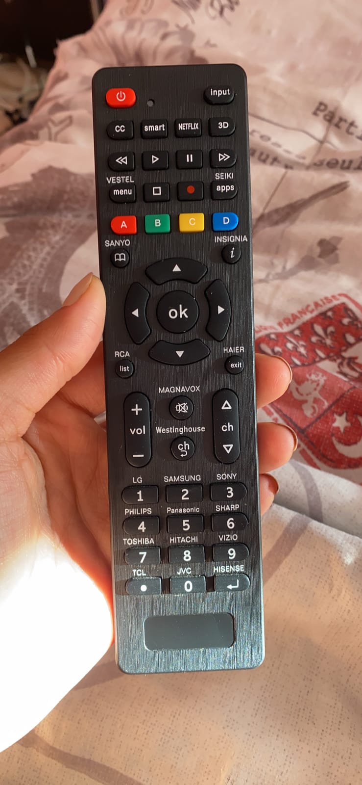 Universal Remote for jvc,Samsung,LG, Sony,Vizio, Philips, Toshiba, Hitachi,haier, Panasonic, Smart TVs—Simple Settings Required customer photo 2