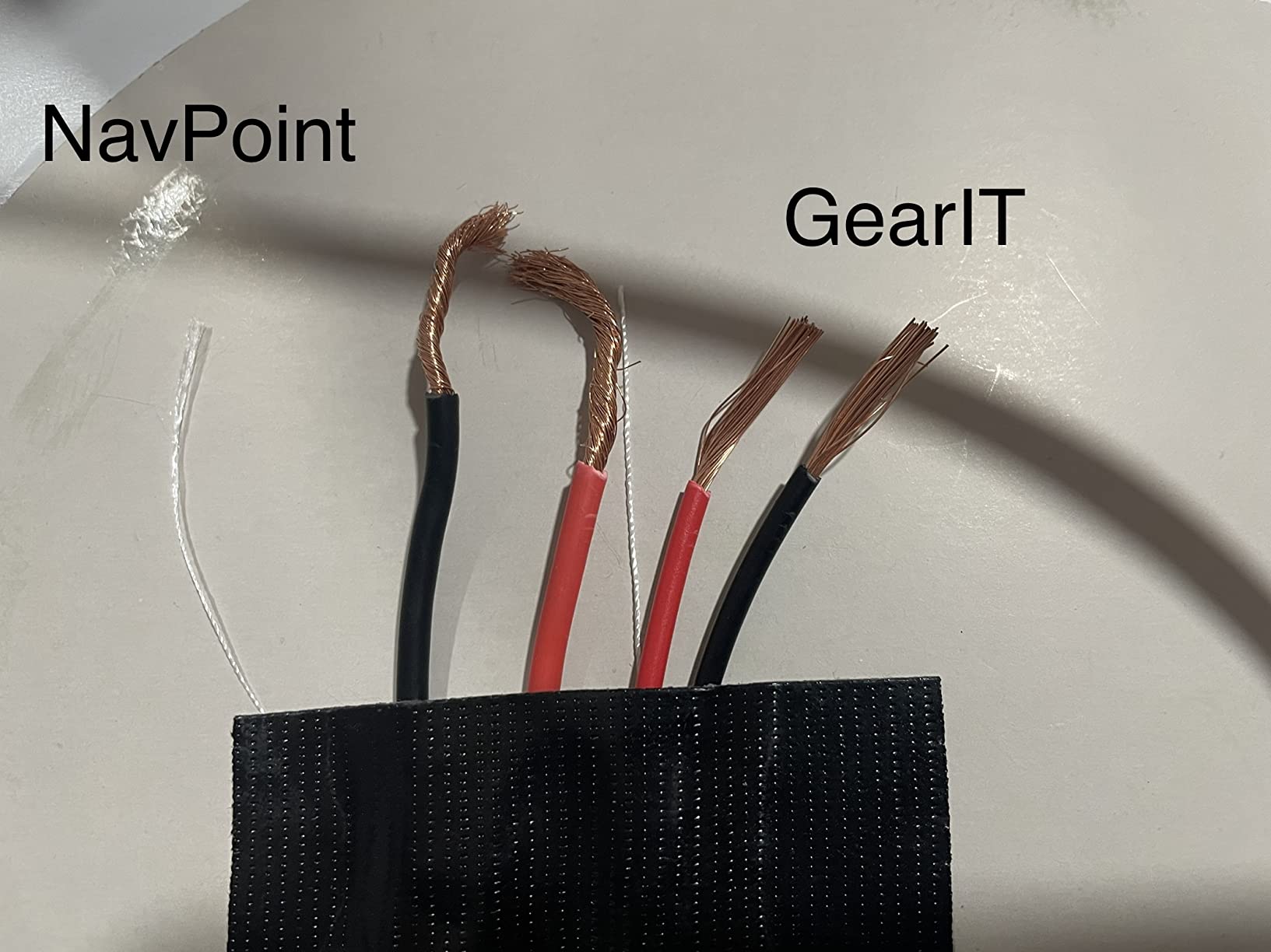 GEARit in Wall Speaker Wire,14 Gauge White Speaker Wire 200FT CL2 Rated customer photo 1