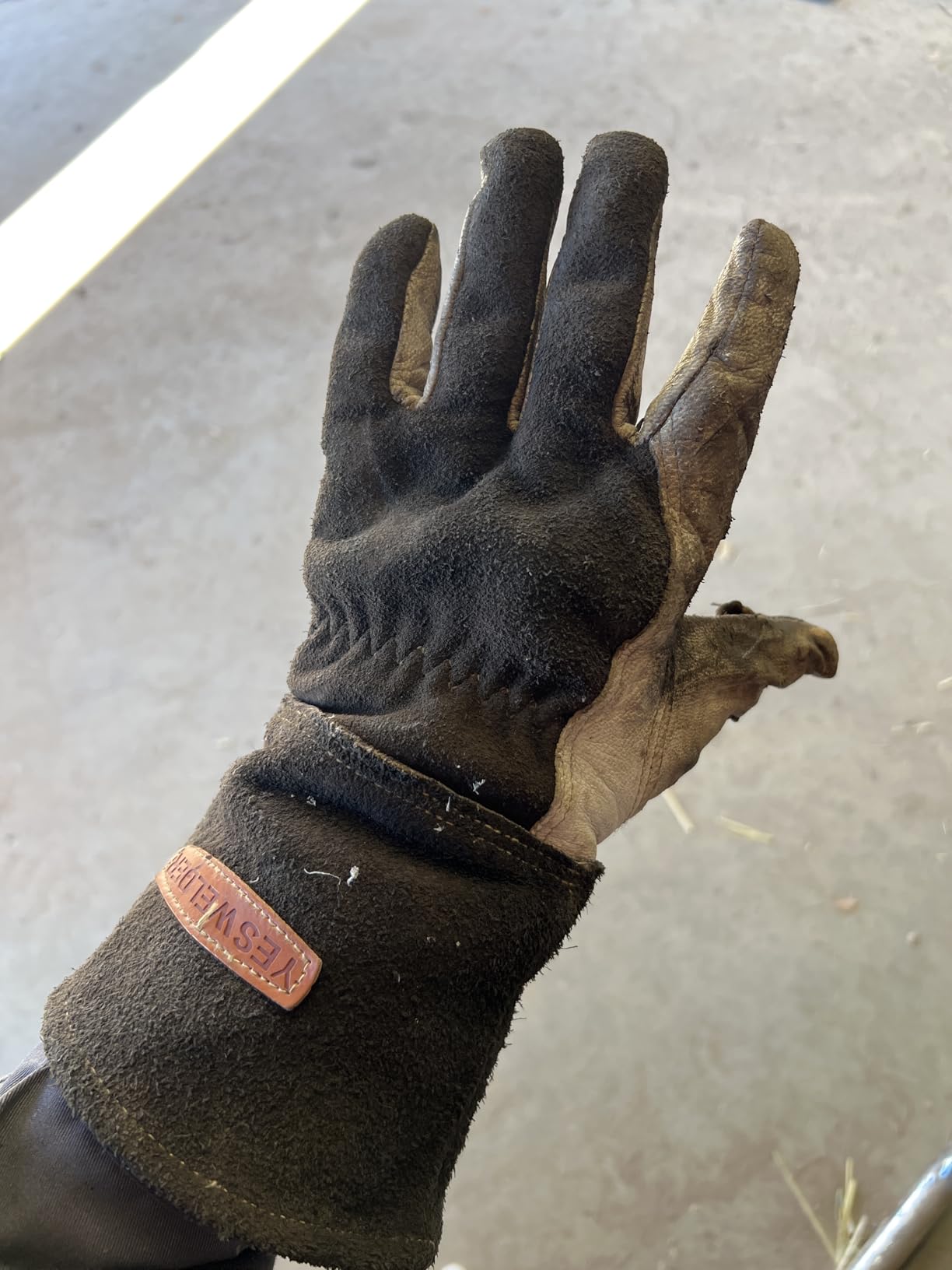 YESWELDER Premium Goatskin TIG Welding Gloves customer photo 1