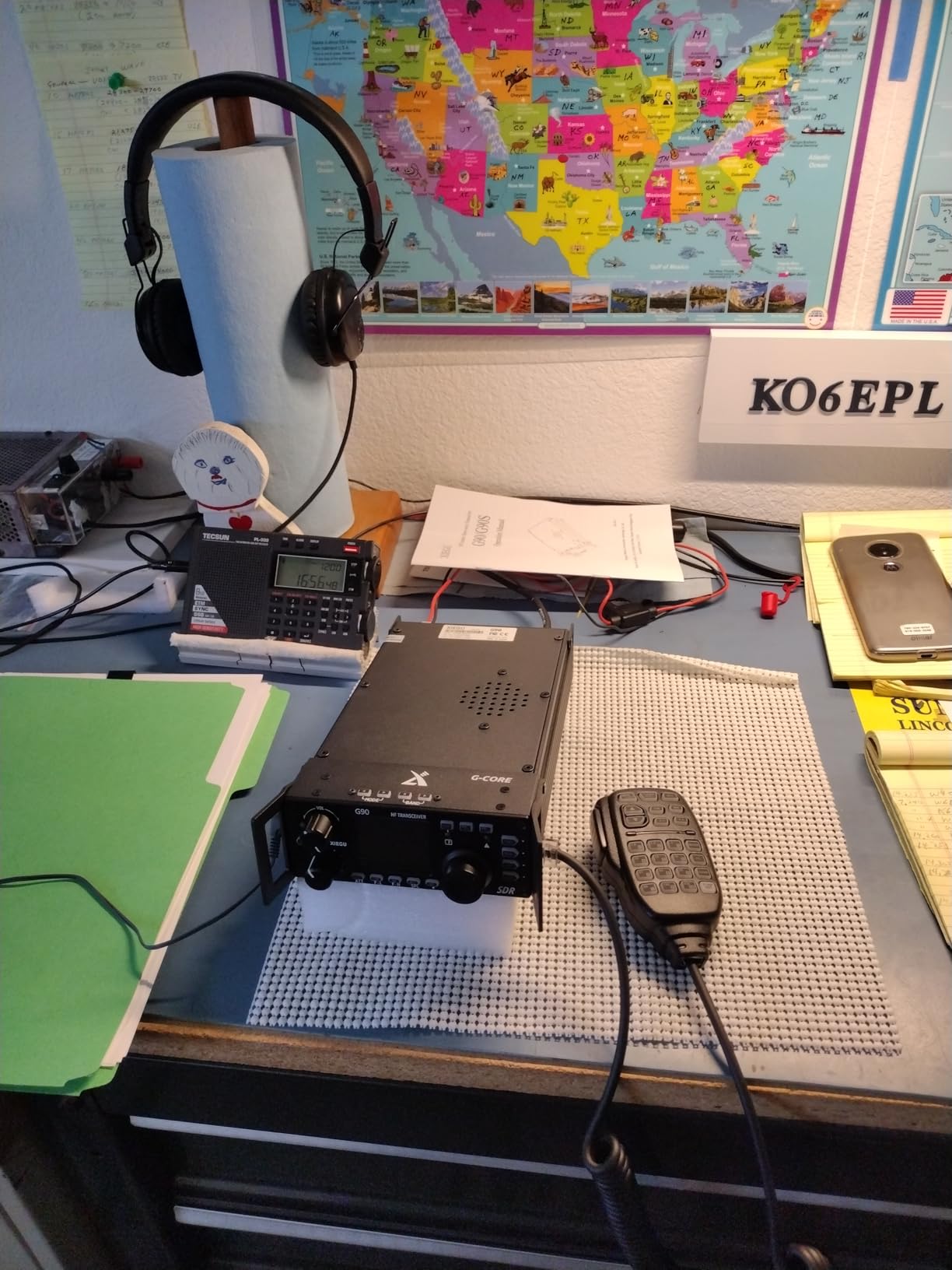 Xiegu G90 HF Radio Transceiver 20W SSB/CW/AM/FM SDR Structure with Built-in Auto Antenna Tuner customer photo 2