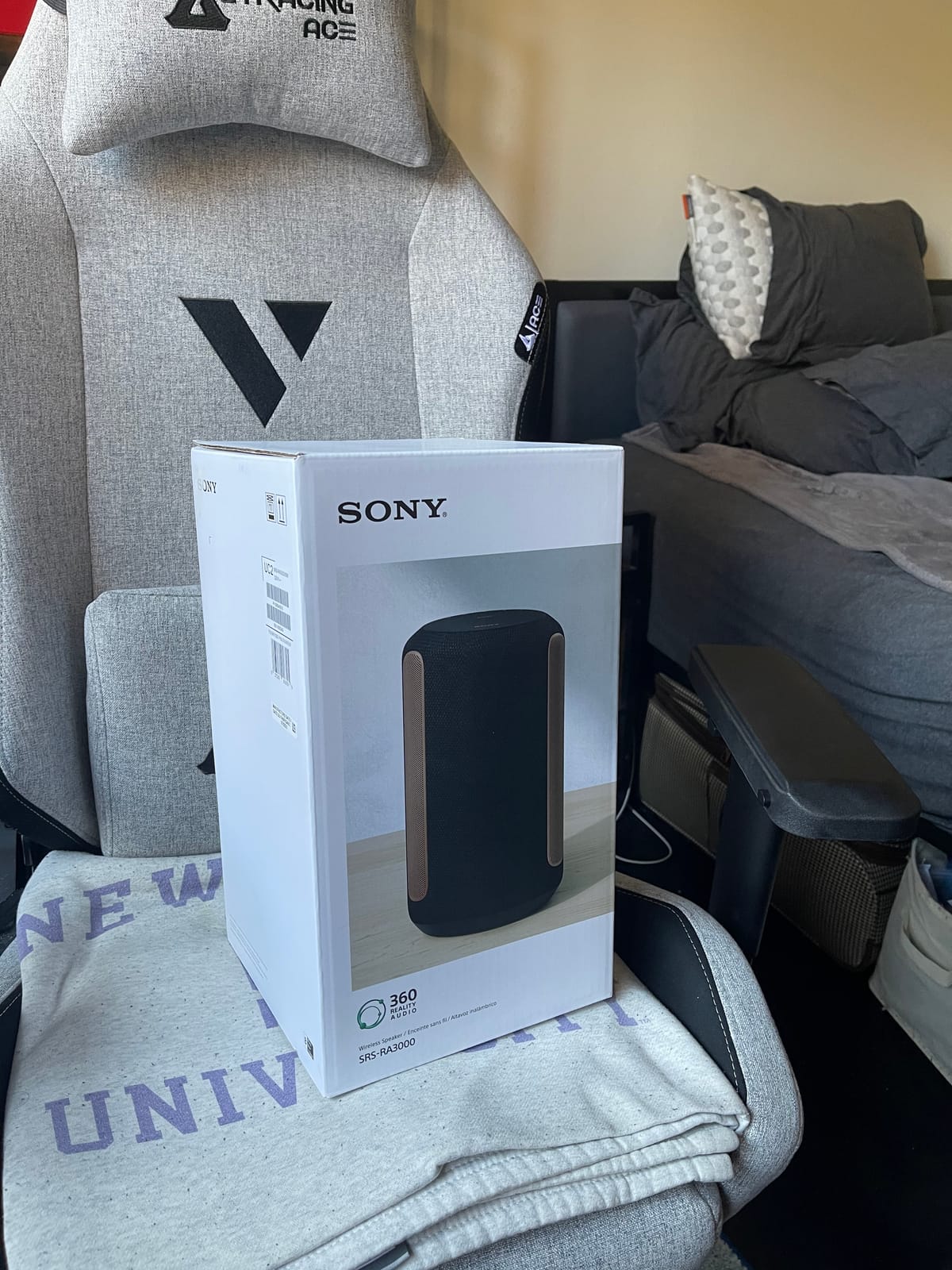 Sony SRS-RA3000 360 Reality Audio Wi-Fi / Bluetooth Wireless Speaker, Works with Alexa and Google Assistant, Black | Alexa, Google Assistant, Ambient Room-Filling Sound, Immersive Audio Enhancement, Omni-Directional Sound, Deep Bass customer photo 1