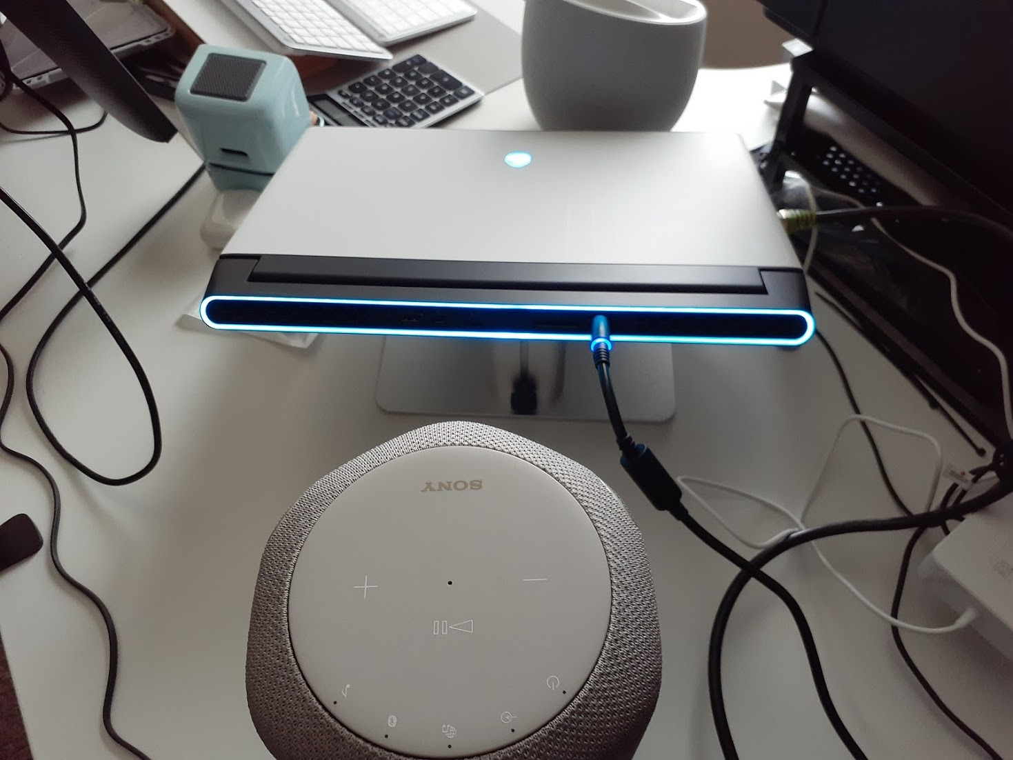 Sony SRS-RA3000 360 Reality Audio Wi-Fi / Bluetooth Wireless Speaker, Works with Alexa and Google Assistant, Black | Alexa, Google Assistant, Ambient Room-Filling Sound, Immersive Audio Enhancement, Omni-Directional Sound, Deep Bass customer photo 2