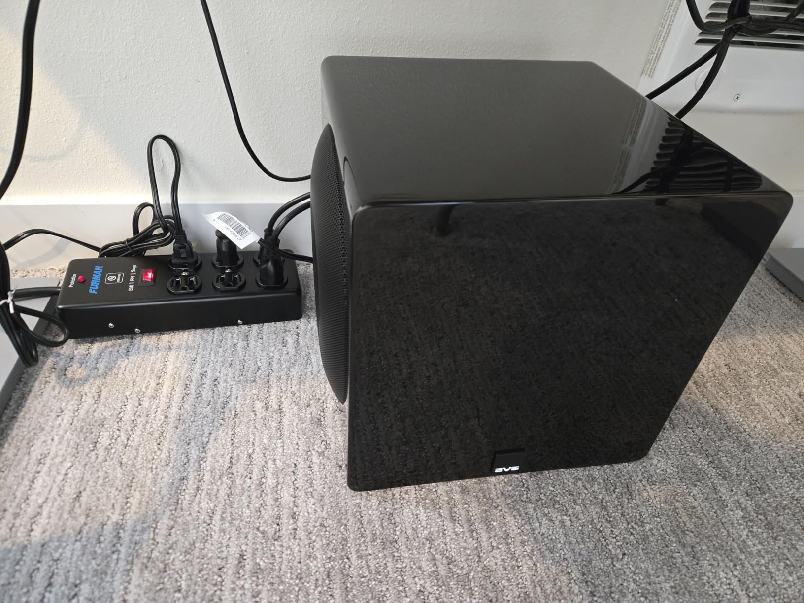 SVS 3000 Micro Subwoofer (Piano Gloss White) | Active Dual 8-in Drivers, 800 Watt RMS, Sealed Cabinet customer photo 1