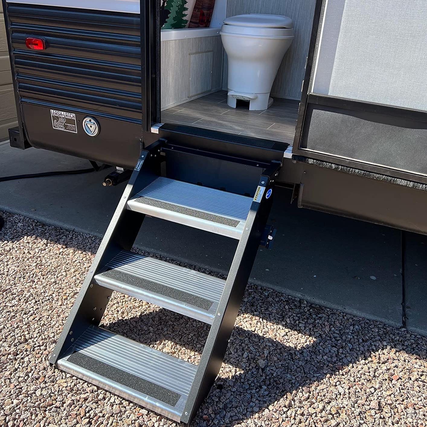 MORryde - STP-206 Step Above 2nd Generation RV Entry Step customer photo 2