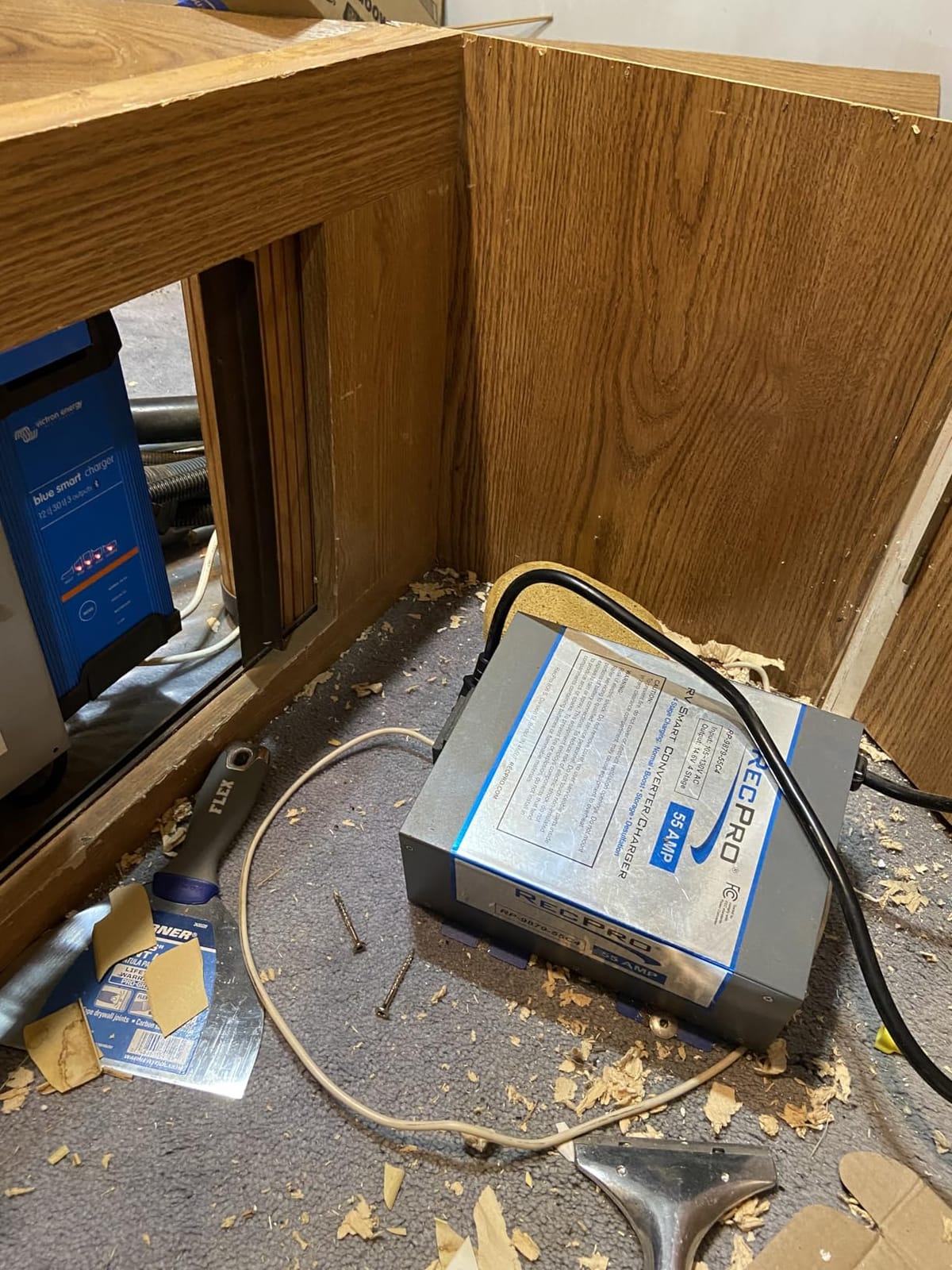 RecPro 55 Amp RV Power Converter & Battery Charger | 4-Stage Charging customer photo 1
