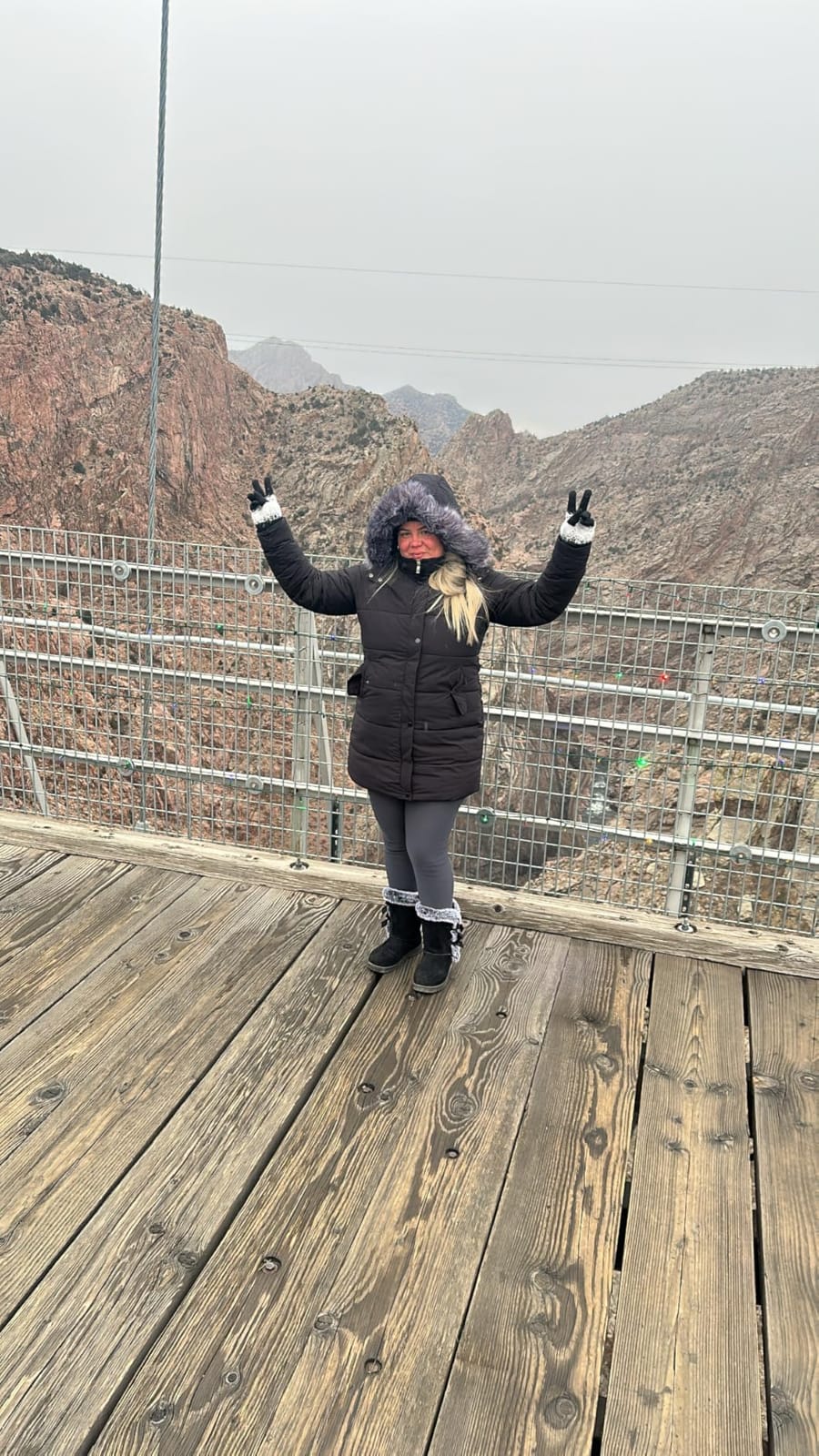 Women's Winter Thicken Puffer Coat (Standard & Plus Size) Warm Snow Jacket with Fur Removable Hood customer photo 1