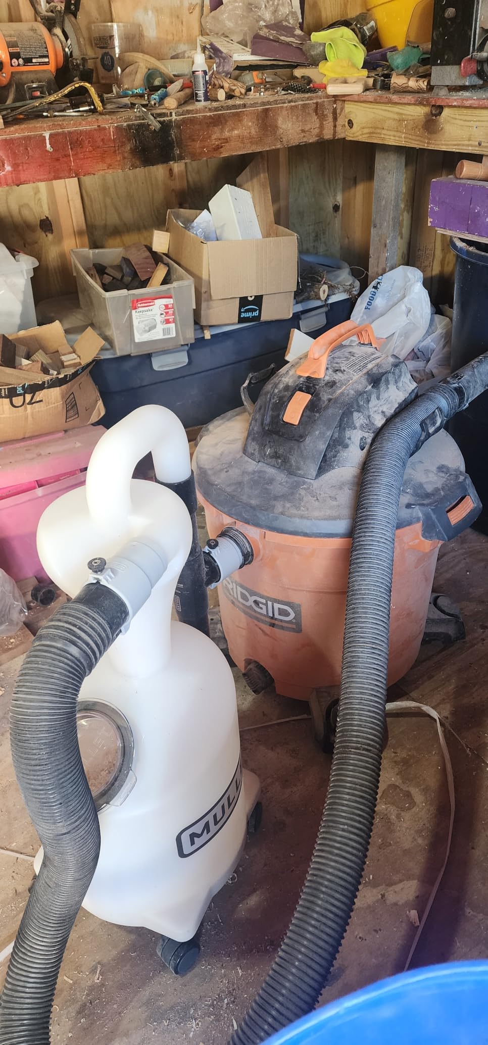 Mullet Cyclone Dust Collector, High-Speed Separator for Shop Vac customer photo 1