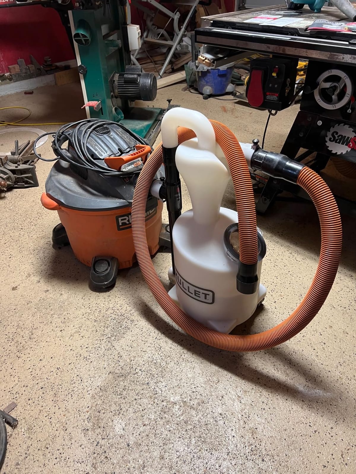 Mullet Cyclone Dust Collector, High-Speed Separator for Shop Vac customer photo 2