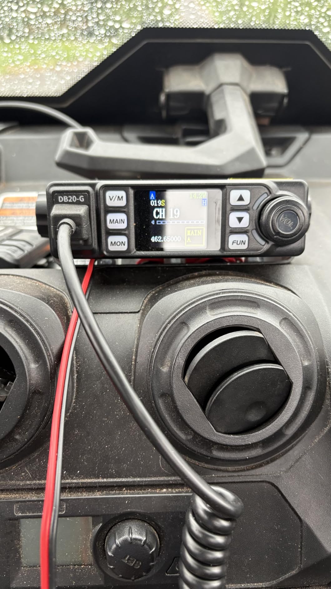 Radioddity DB20-G GMRS Mobile Radio 20W, Long Range, 500 Channels customer photo 2