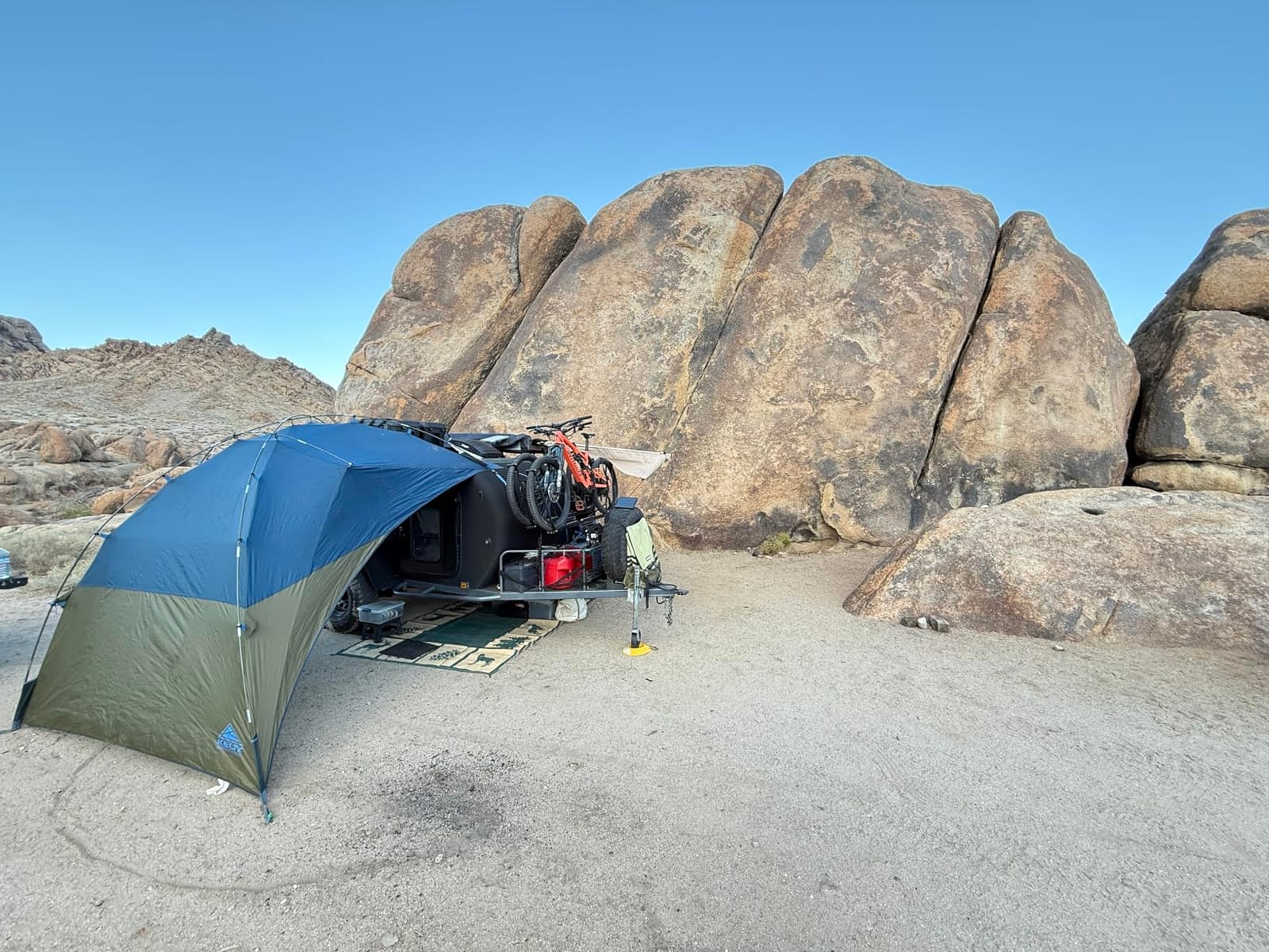 Kelty Sideroads Awning Shelter for Car Camping, Tailgating, and Summer Beach Trips, Protection from Elements and UV, Universal Mount, Sturdy Steel Frame, Easy Setup customer photo 2