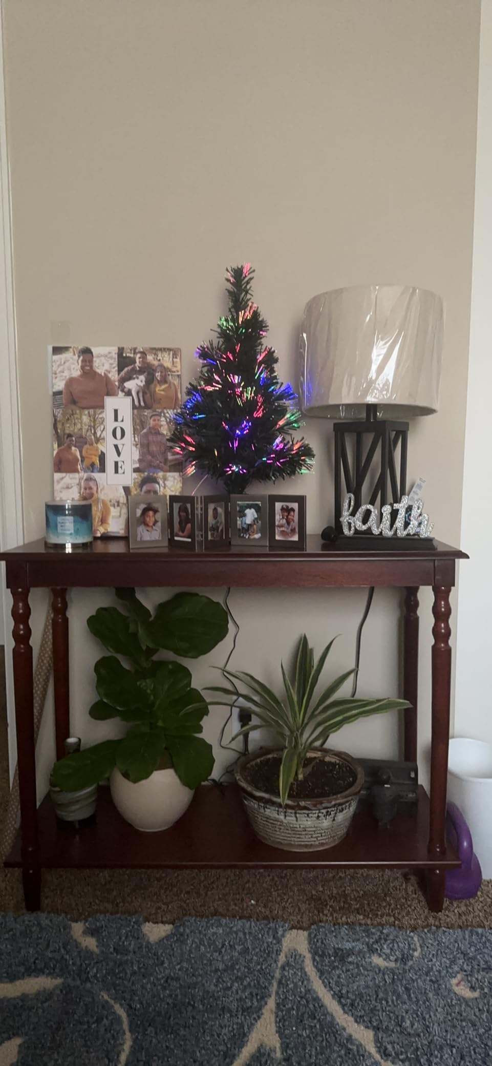 24inch e Crafty Pre-lit Mini Fiber Optic Christmas Tree customer photo 2