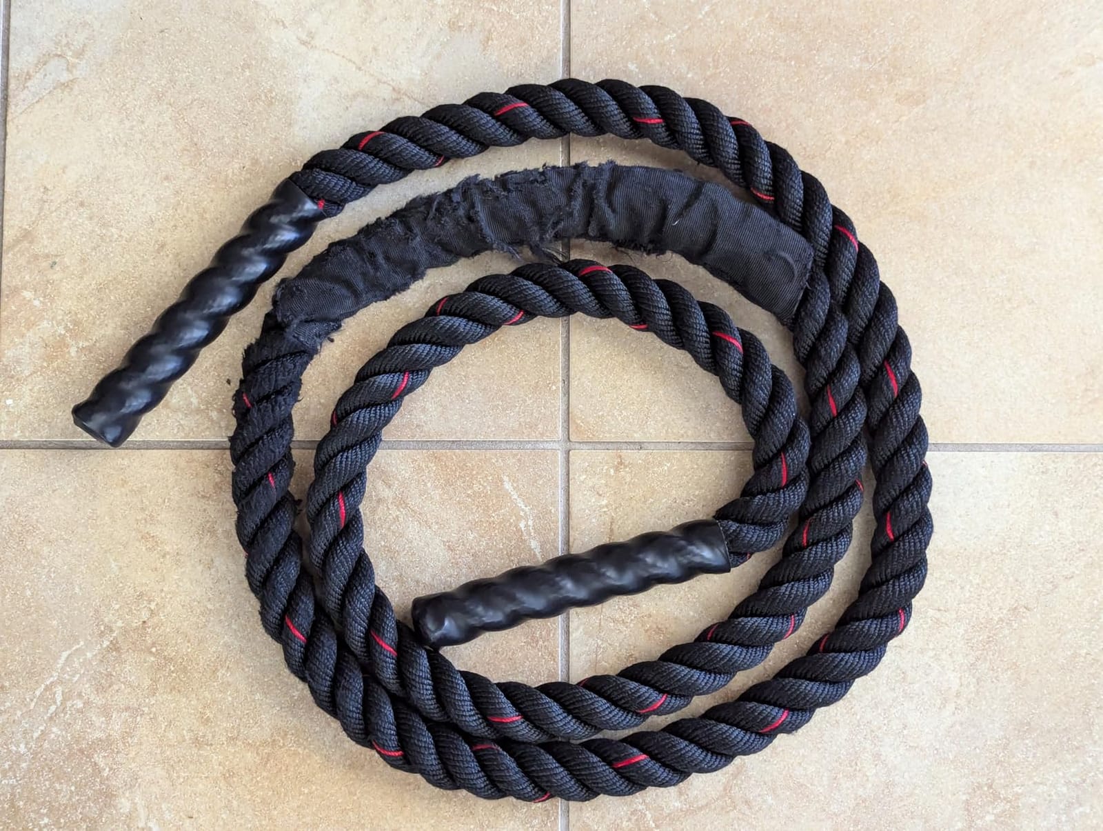 HPYGN Jump Rope, Weighted Jump Rope for Men women, 2.8lb 3.8lb 5lb Heavy Skipping Rope for Exercise, Adult Jumpropes for Home Workout, Improve Strength and Building Muscle,Total Body Workout Equipment customer photo 1