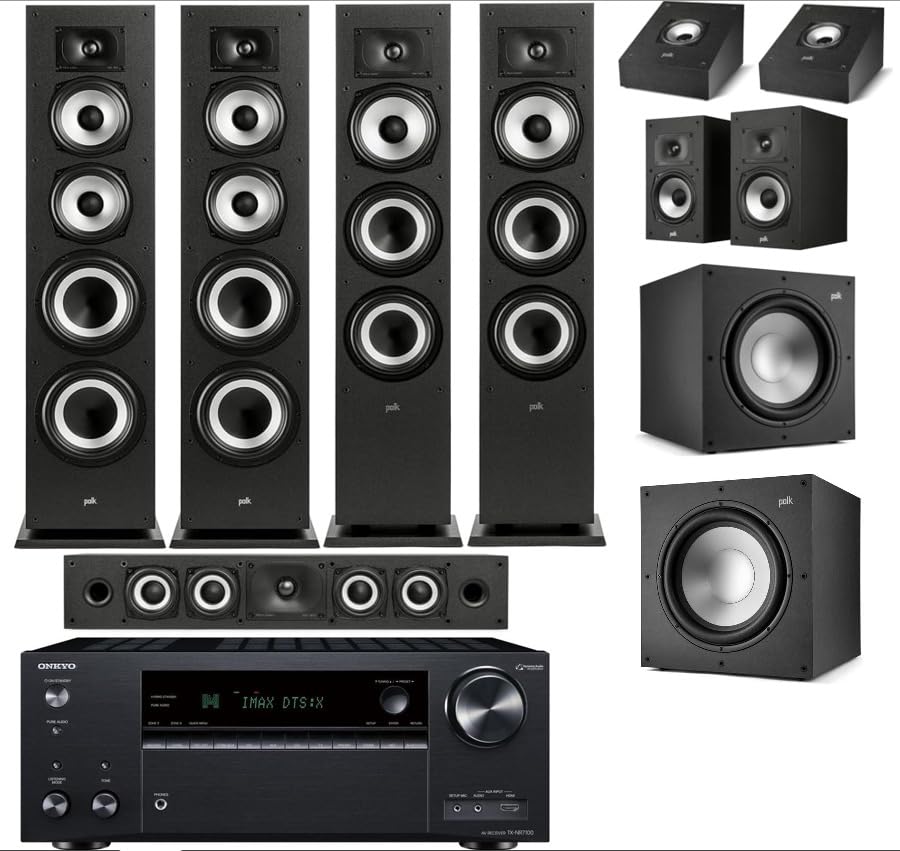 Polk Audio Monitor XT70 Large Home Tower Speaker (Single, Midnight Black) customer photo 2