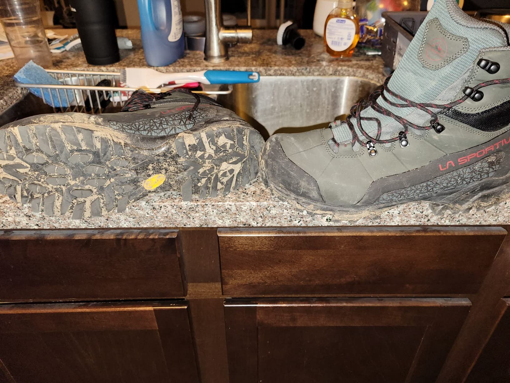 La Sportiva Mens Nucleo High II GTX Hiking Boot customer photo 2