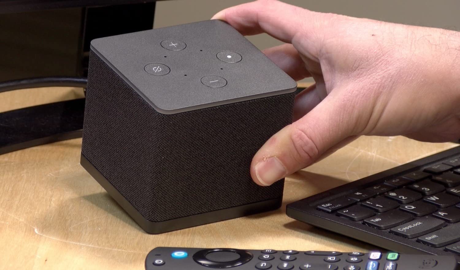 Amazon Fire TV Cube, with AI-powered Fire TV Search, Hands-free streaming device, find shows faster with Alexa+, Wi-Fi 6E, 4K Ultra HD customer photo 2