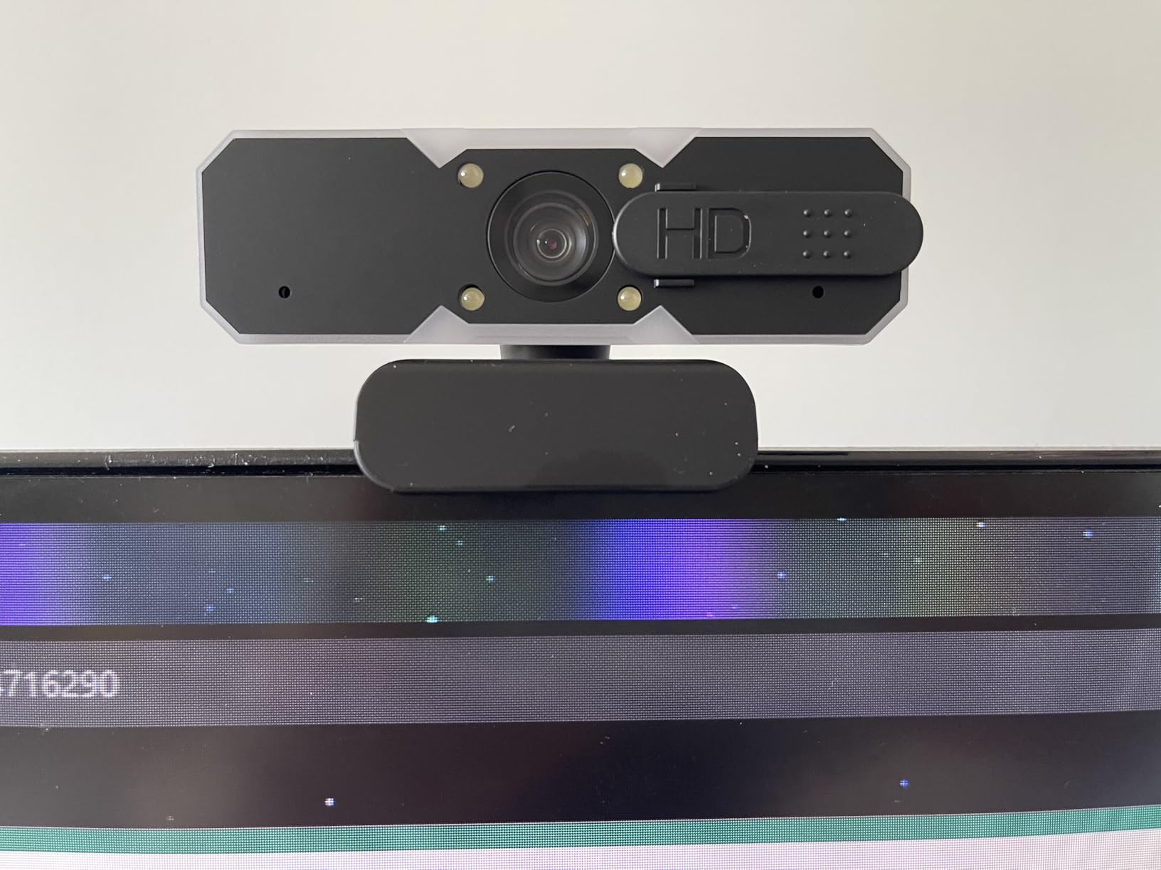 NBPOWER 1080P 60FPS Streaming Camera Webcam with Microphone and Fill RGB Light,Autofocus,Work with Laptop/Desktop Computer/Winsdows/Mac OS/PC Computer for Camera customer photo 1