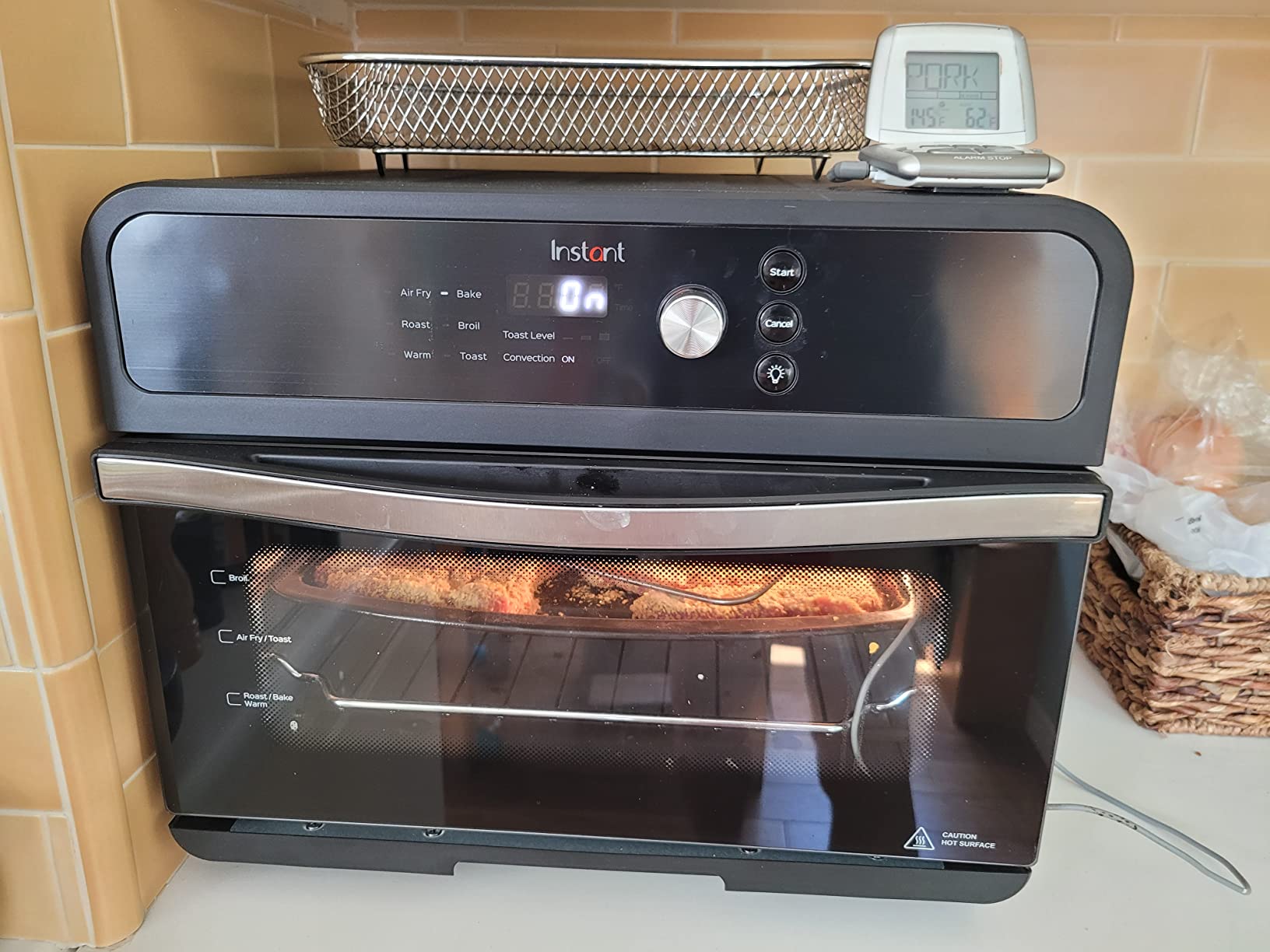 Instant Pot Omni 19QT/18L Toaster Oven Air Fryer, 7-in-1 Functions, Fits 12