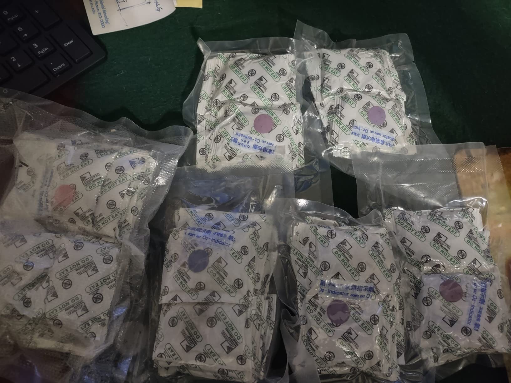 100pcs Mylar Bags for Food Storage 12 Mil Thick with 150x400cc Oxygen Absorbers & Labels, 3 Sizes (1 Gallon, 1 Quart, 1/2 Pint) - Stand-Up, Resealable & Heat Sealable for Long Term Food Storage customer photo 1