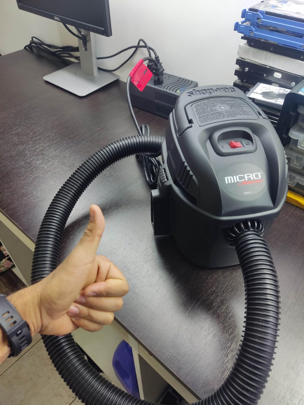 Shop-Vac 2021005 1 Gallon 1.0 Peak HP Micro Wet/Dry Vac customer photo 2