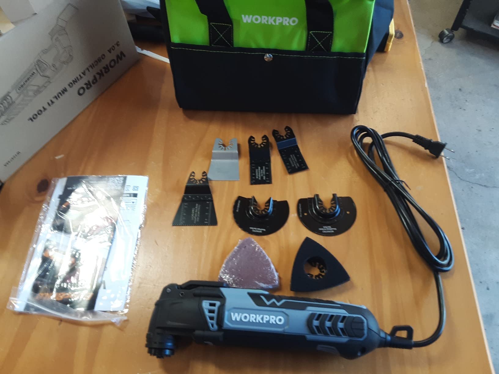 WORKPRO 3.0 Amp Corded Oscillating Multi-Tool Kit customer photo 1