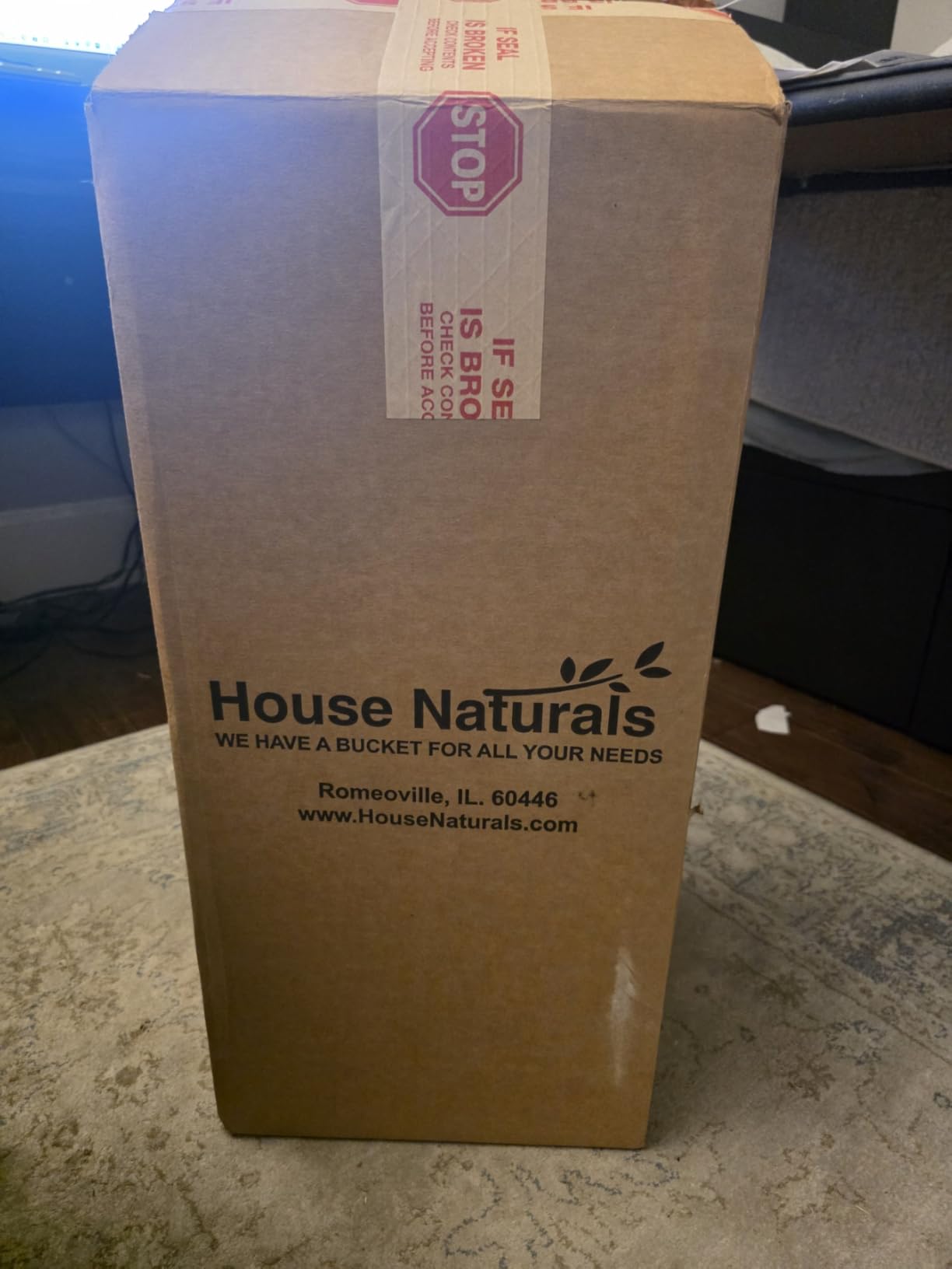 House Naturals 5 Gallon Plastic Bucket Pail Food Grade with Blue Screw on Lid(Pack of 3) Made in USA customer photo 1