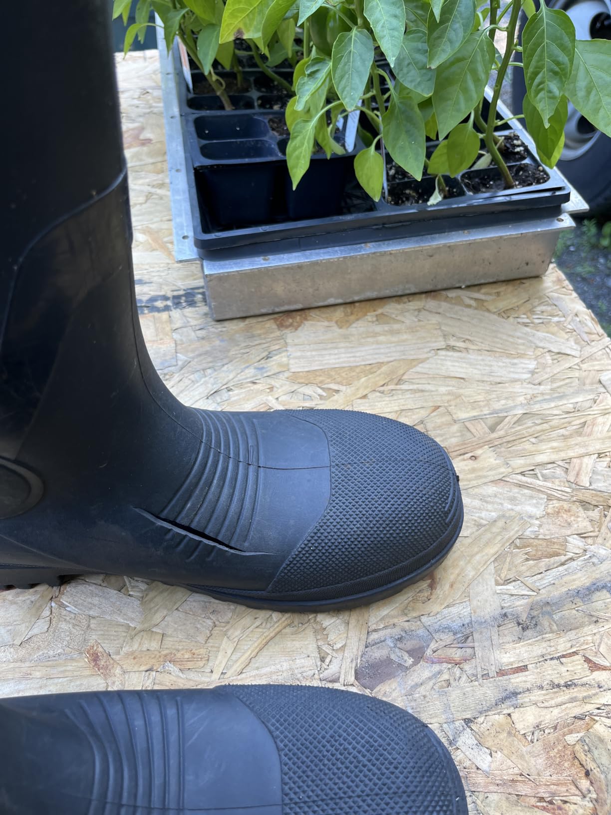 TINGLEY Unisex-Adult Plain Toe Rain Boot customer photo 1