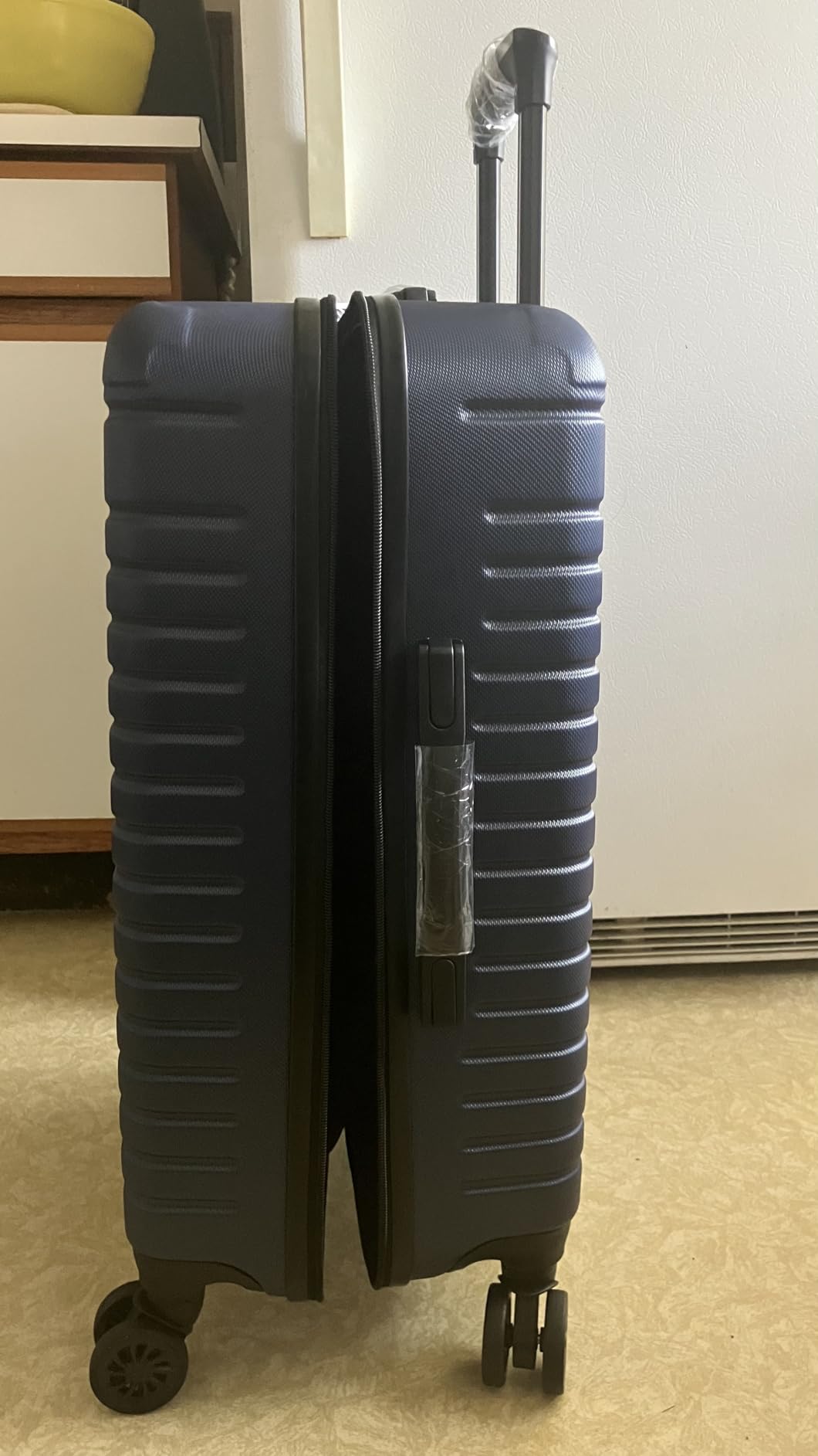 INCEPTION Luggage with Spinner Wheels | Durable Lightweight Hardside Suitcase, Travel Bag with Handle and Trolley, 28-Inch Large Checked Luggage | Blue customer photo 2