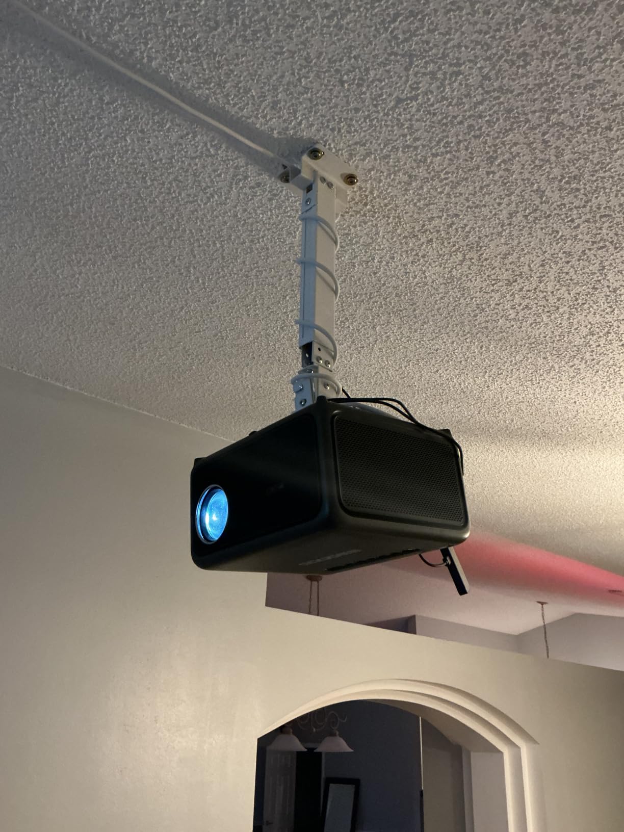WALI Universal 3-in-1 Projector Ceiling Wall Mount for LCD/DLP Projectors customer photo 2