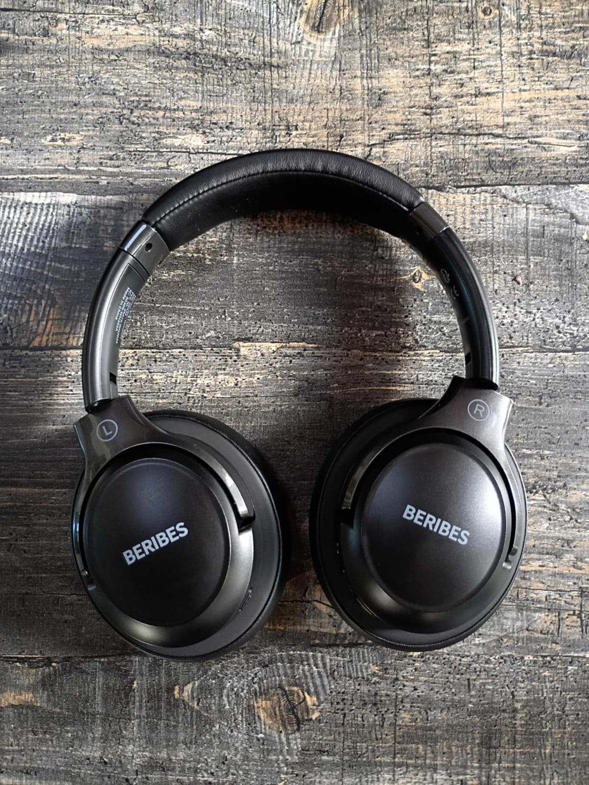 BERIBES Bluetooth Headphones Over Ear Wireless HiFi Stereo Headsets 65H 6EQ | Bluetooth 6.0,with Built-in HD Mic,Foldable Lightweight,Comfort Fit,Fast Charging,Deep Bass for Home Office Cellphone PC Ect. customer photo 1