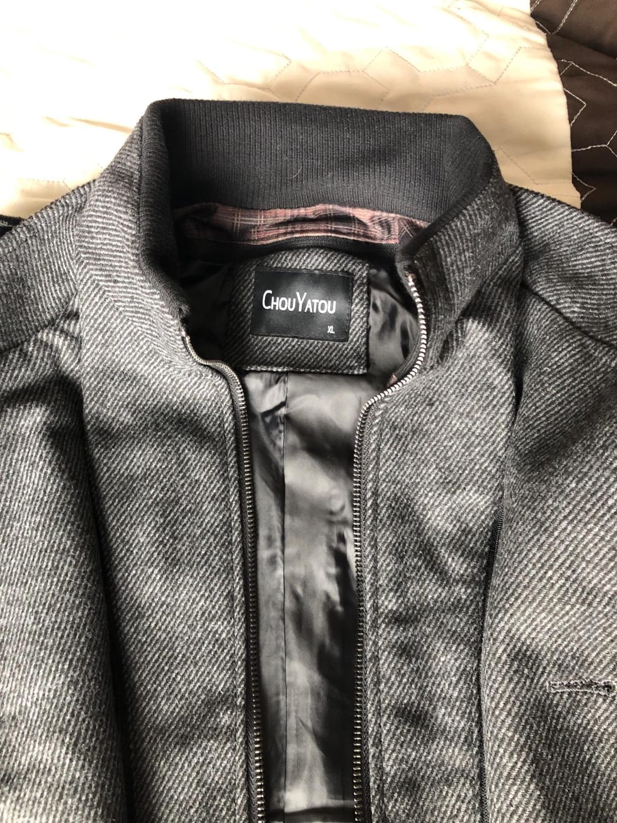 chouyatou Men's Winter Stylish Wool Blend Single Breasted Military Peacoat customer photo 2