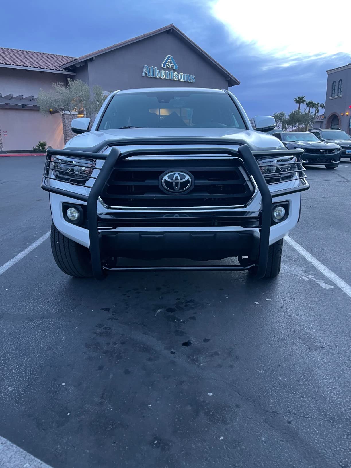 HECASA Brush Guard Bumper Grille Compatible with 2016-2023 Tacoma customer photo 2