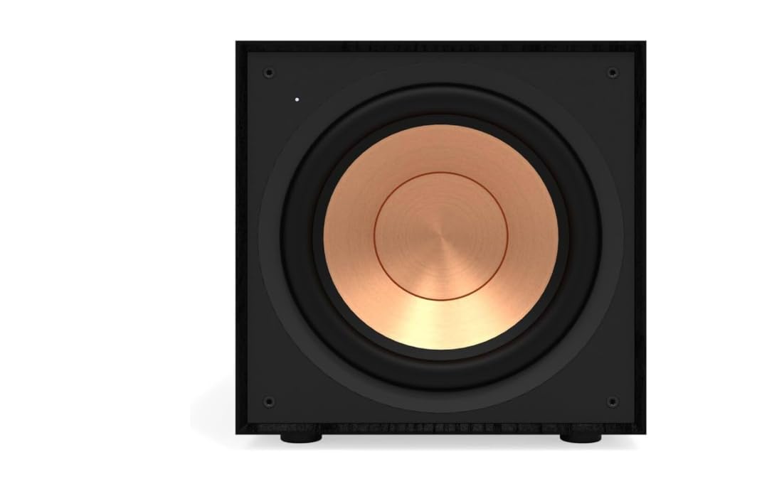 Klipsch Reference Front-Firing Subwoofer with revamped Spun-Copper thermoformed crystalline Polymer woofers customer photo 2