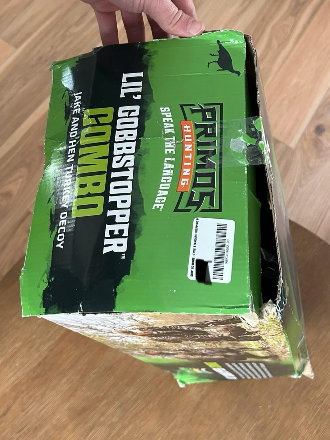 PRIMOS Hunting Turkey Decoy - Lil Gobstopper Hen and Jake Combo | Lightweight, Collapsible, Realistic Decoys with Two-Piece Stake Included customer photo 2