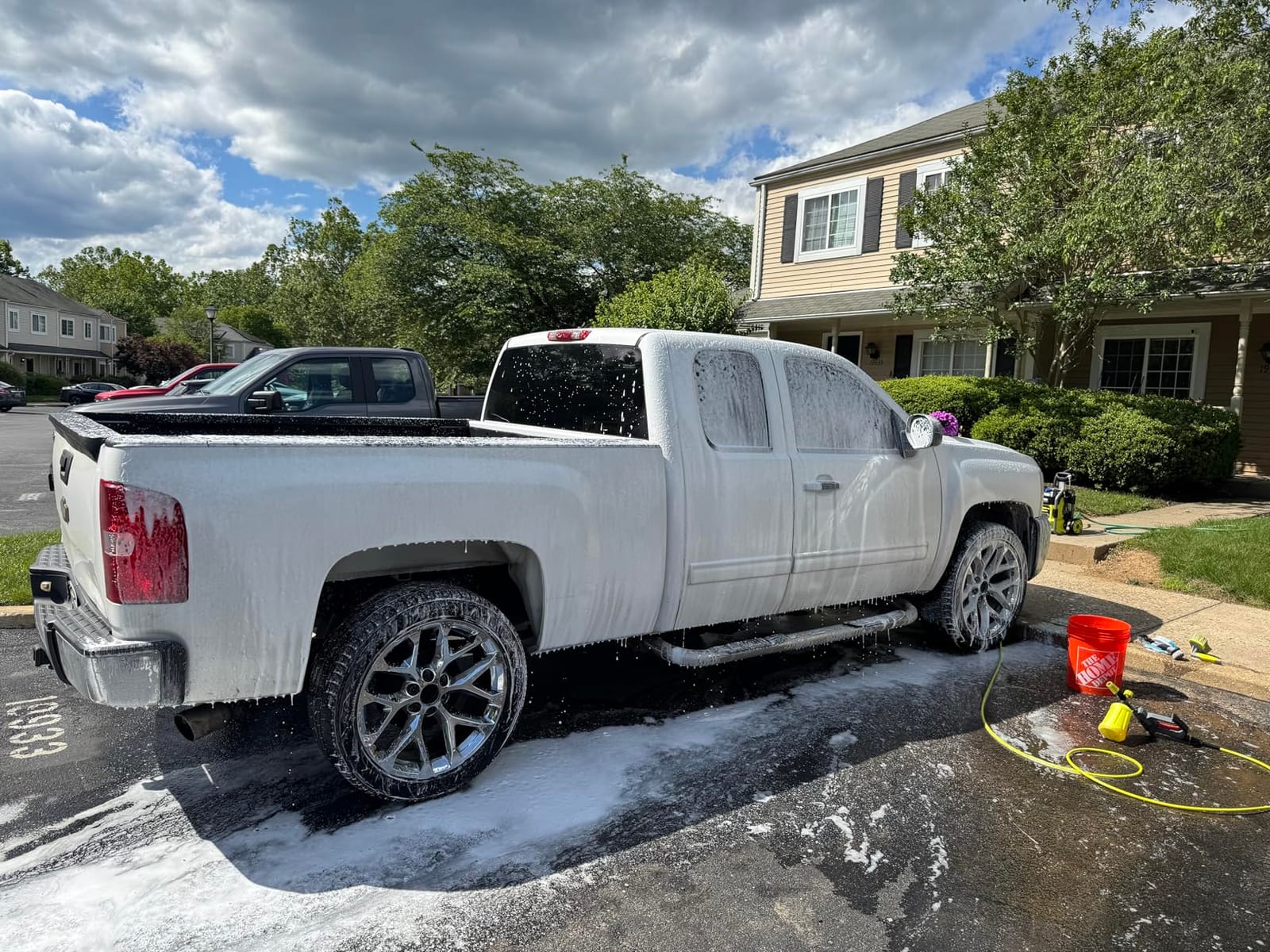 M MINGLE High Pressure Washer Gun Snow Foam Lance, 4000 PSI, 1 Liter customer photo 2