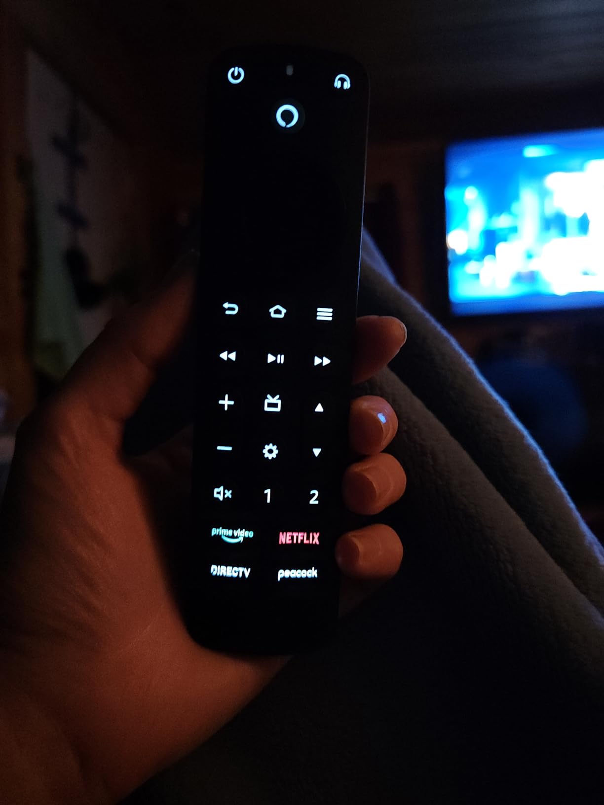 Amazon Fire TV Alexa Voice Remote Pro (newest model) with remote finder, TV controls, and backlit buttons customer photo 1
