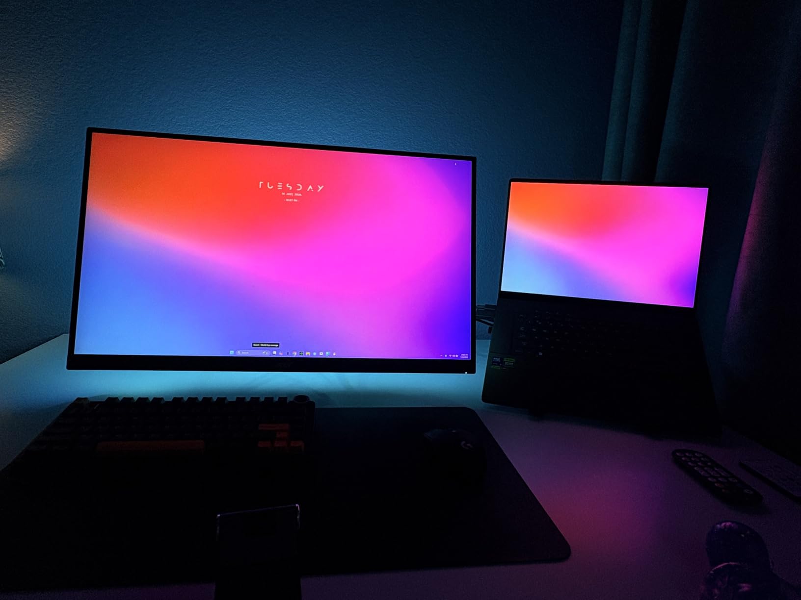 MATICOD LED Lights for TV Led Backlight, 9.84ft RGB Led Strip Lights USB TV Lights Behind 32-43in, APP Remote Control Music Sync TV Led Light for Bedroom Gaming Home Décor customer photo 2