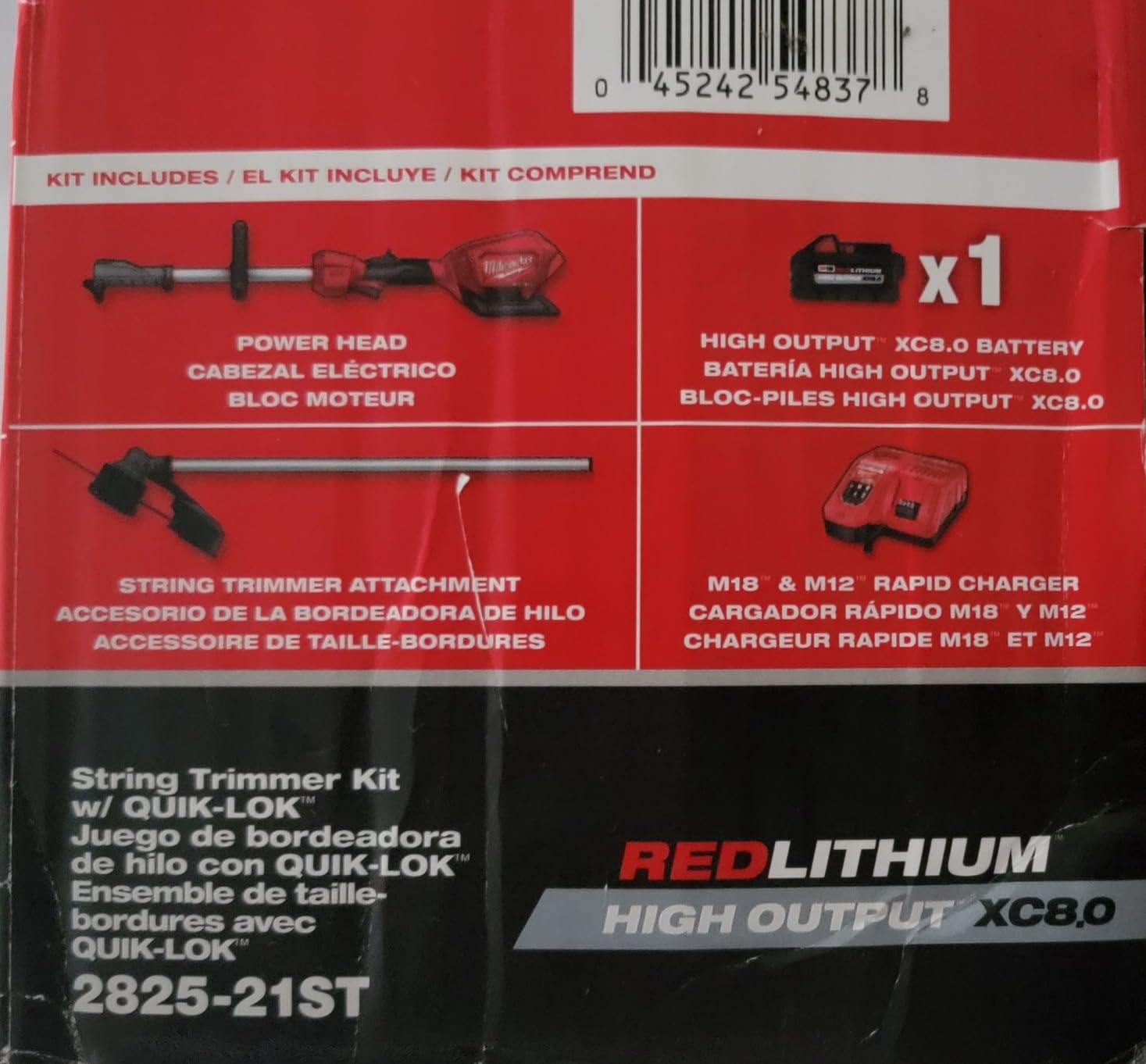 Milwaukee 2825-20ST 18V Cordless Brushless String Grass Trimmer with Attachment Capability (Tool-Only) customer photo 1