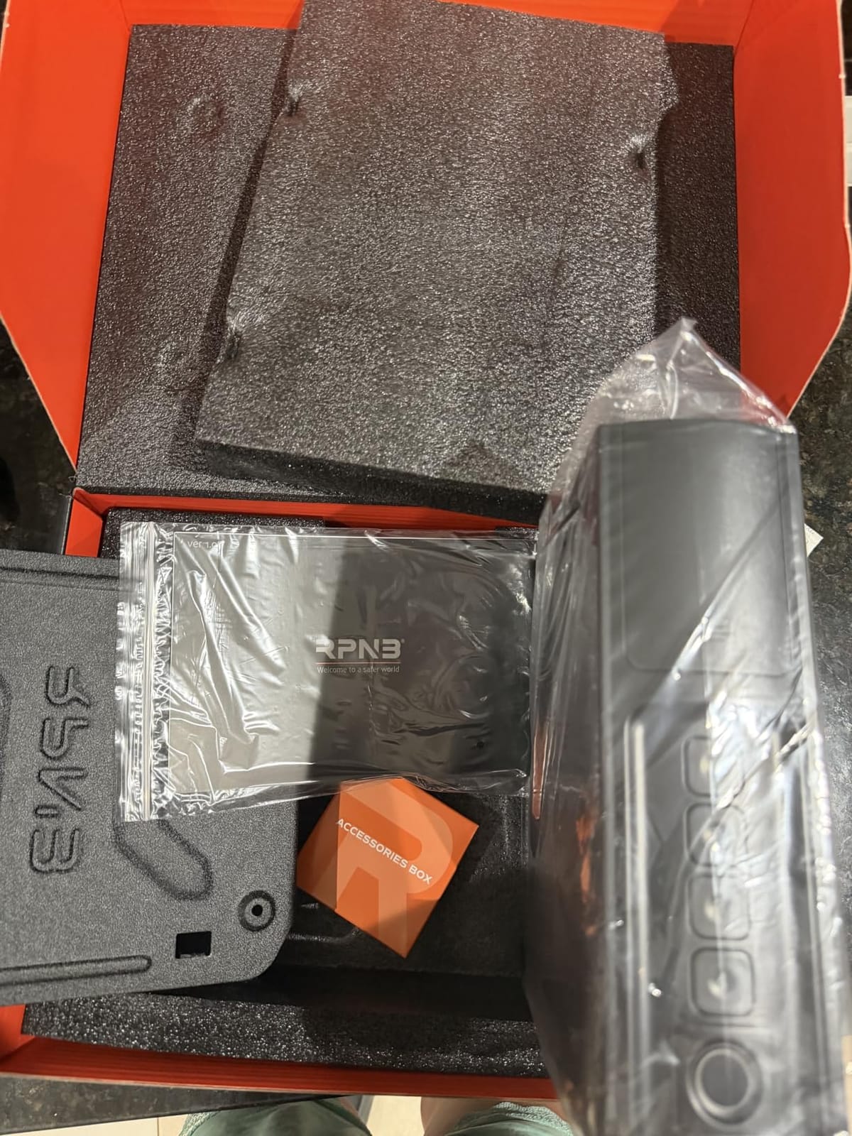 RPNB Bedside Gun Safe for Handgun,Biometric Handgun Safes,Small Pistol Safe customer photo 2
