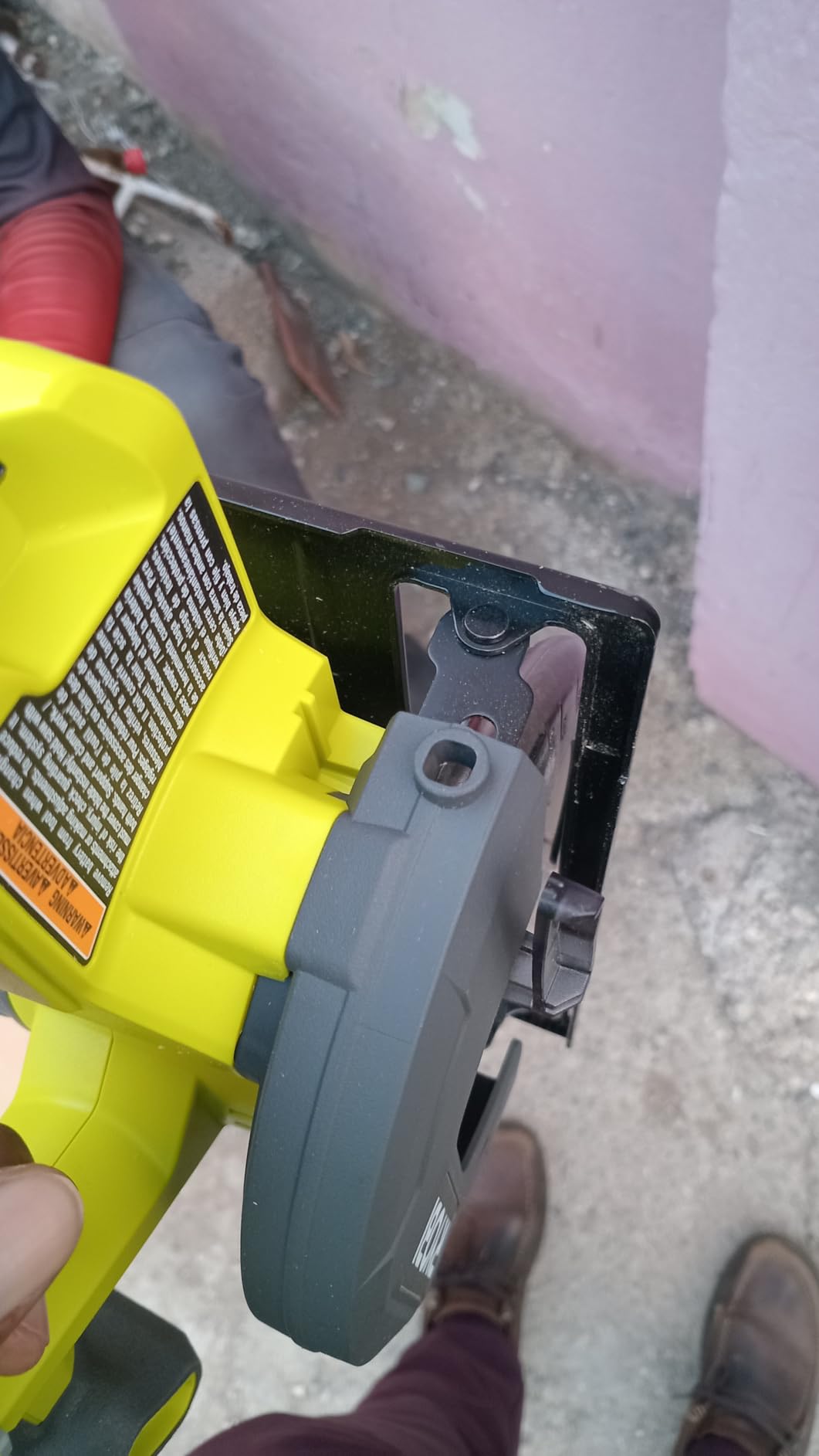 ONEAND 18V Cordless 5 1/2 in. Circular Saw Tool ONLY customer photo 1
