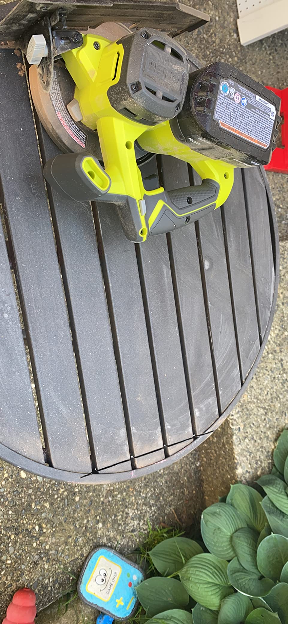 ONEAND 18V Cordless 5 1/2 in. Circular Saw Tool ONLY customer photo 2