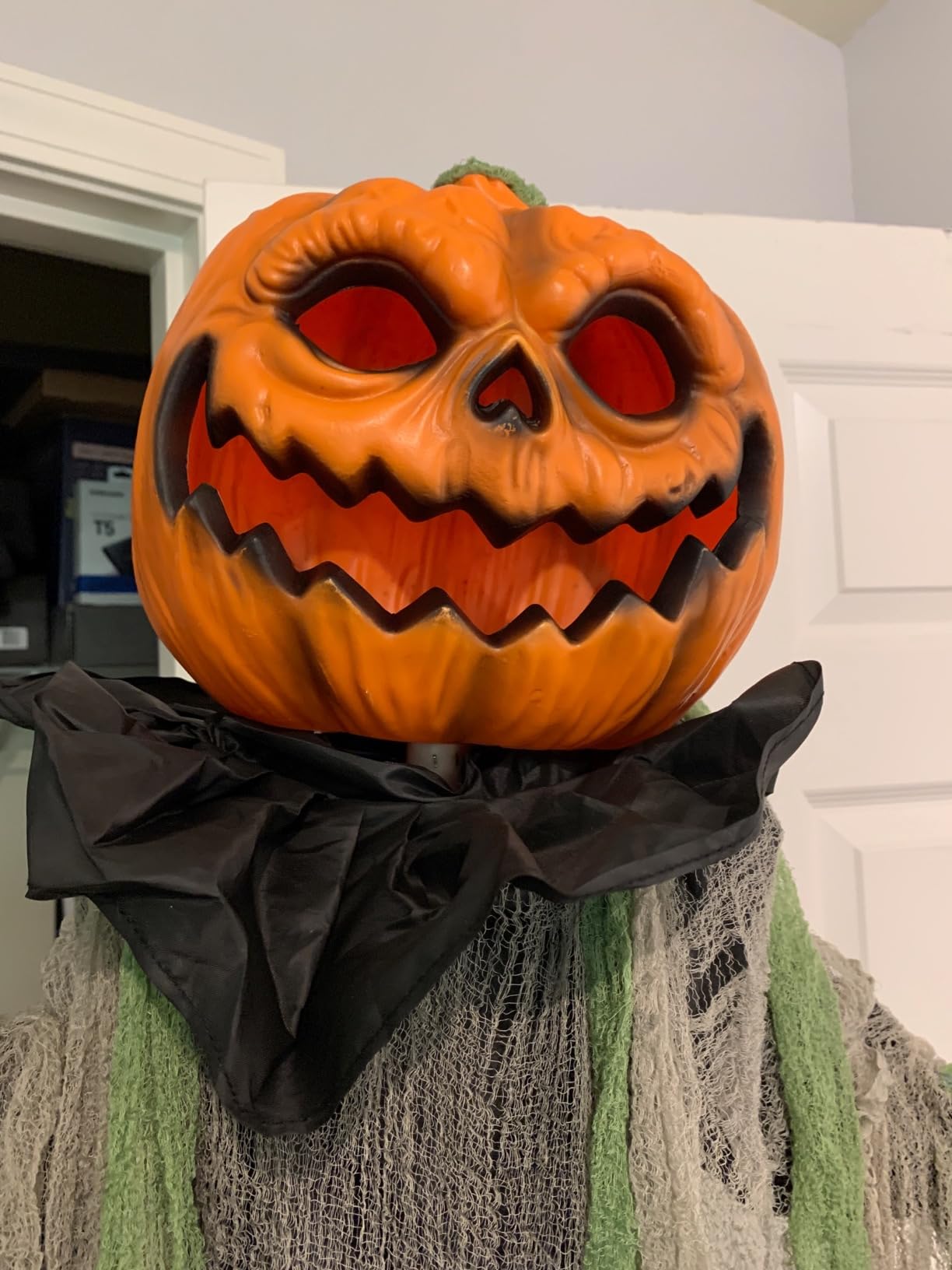 6 Ft Animated Halloween Root of Evil Prop, Halloween Decorations Outdoor | Spooky Sound & Touch Activated Motion Sensor Realistic Sound Effects customer photo 1