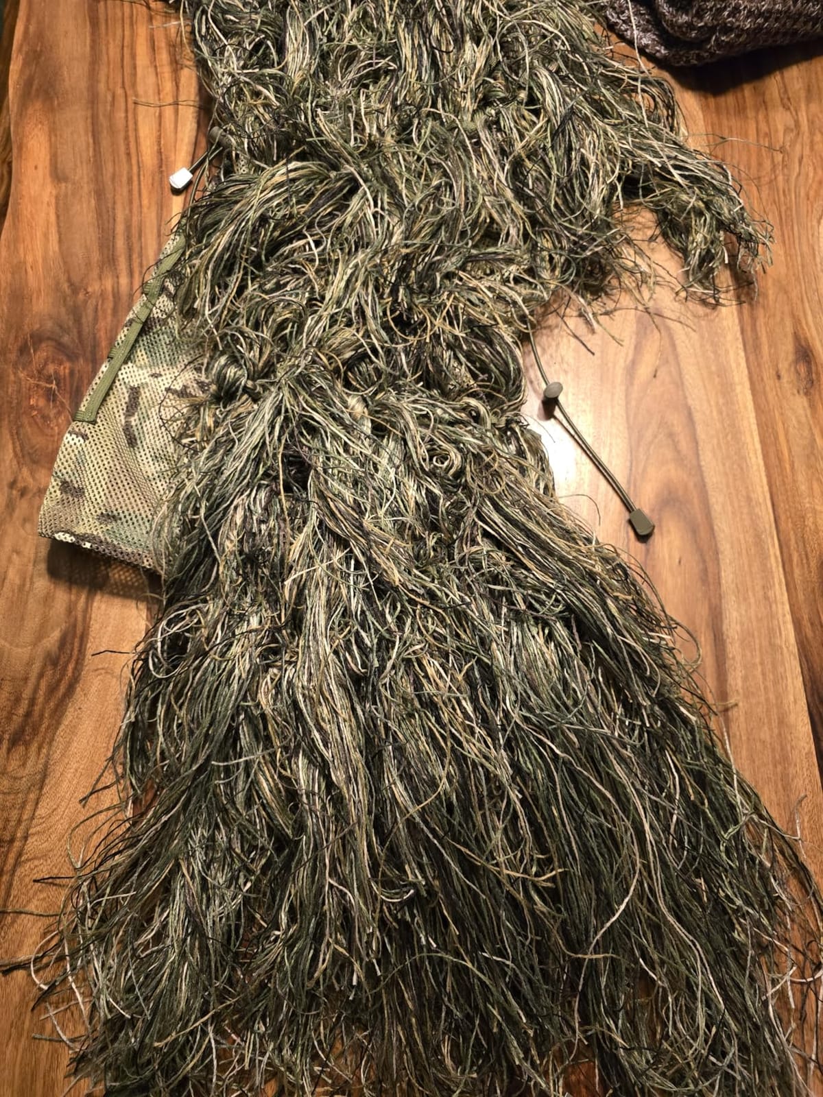 Sniper Ghillie Suit Foundation, Ripstop, Camouflage Tactical Ghillie Hood customer photo 2