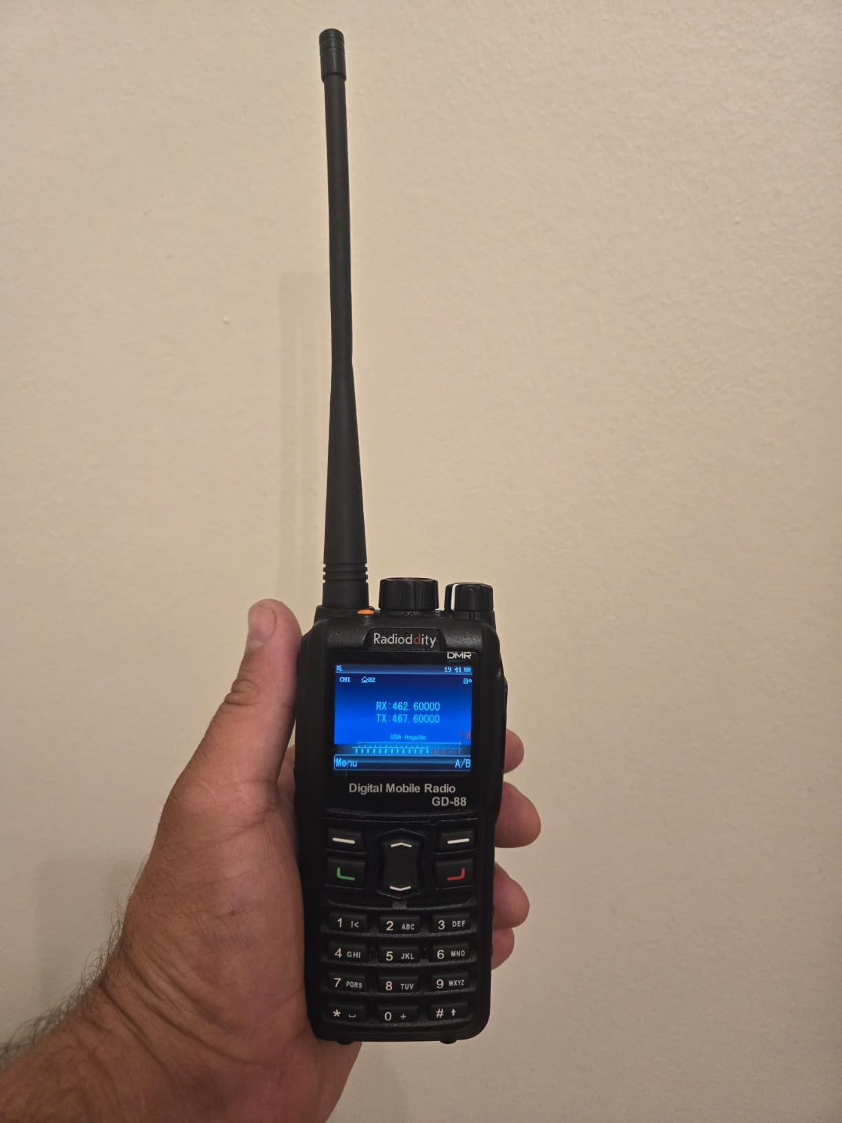 Radioddity GD-88 7W DMR Ham Radio, VHF UHF Dual Band Ham Two Way Radio customer photo 1