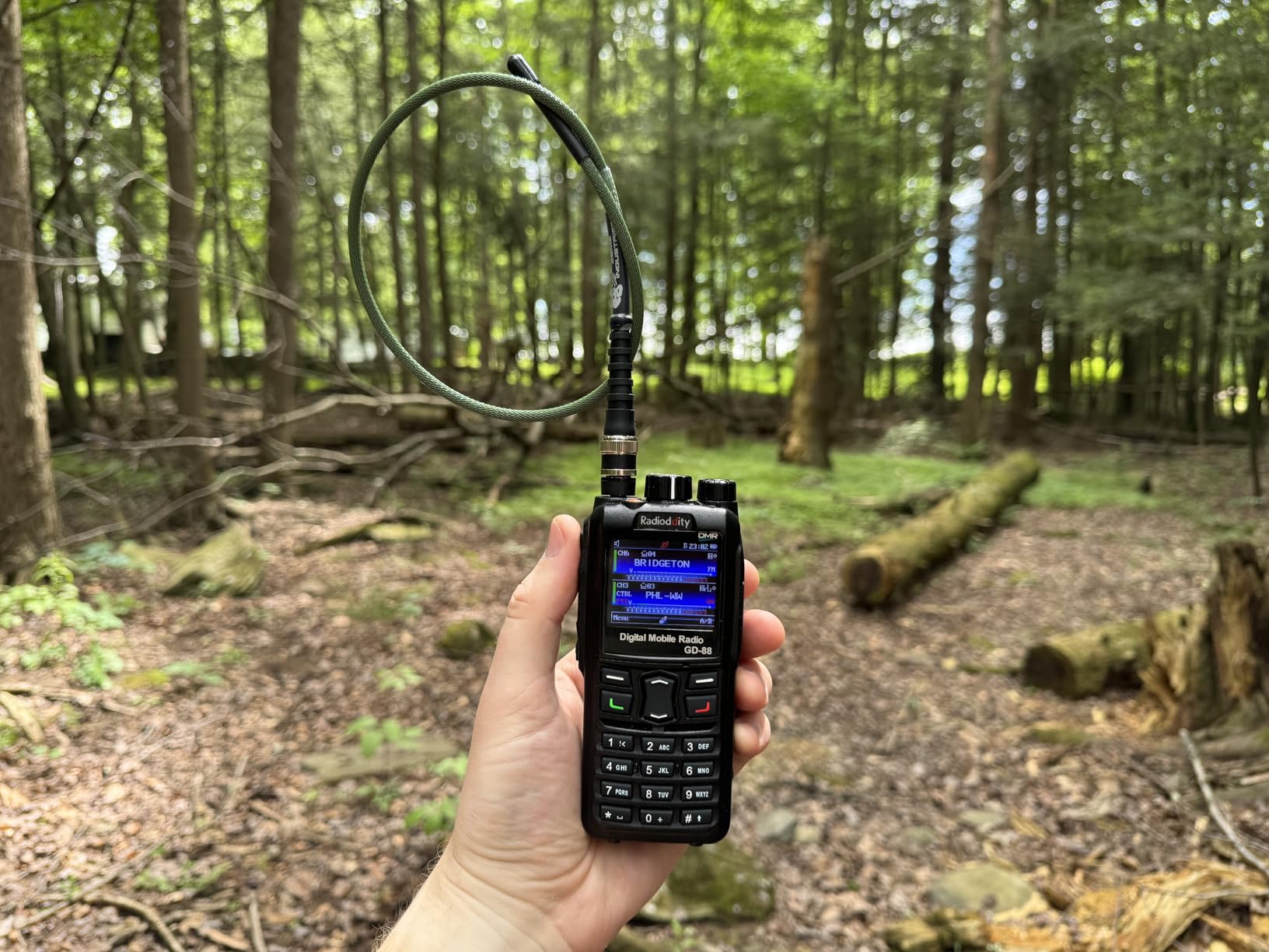 Radioddity GD-88 7W DMR Ham Radio, VHF UHF Dual Band Ham Two Way Radio customer photo 2