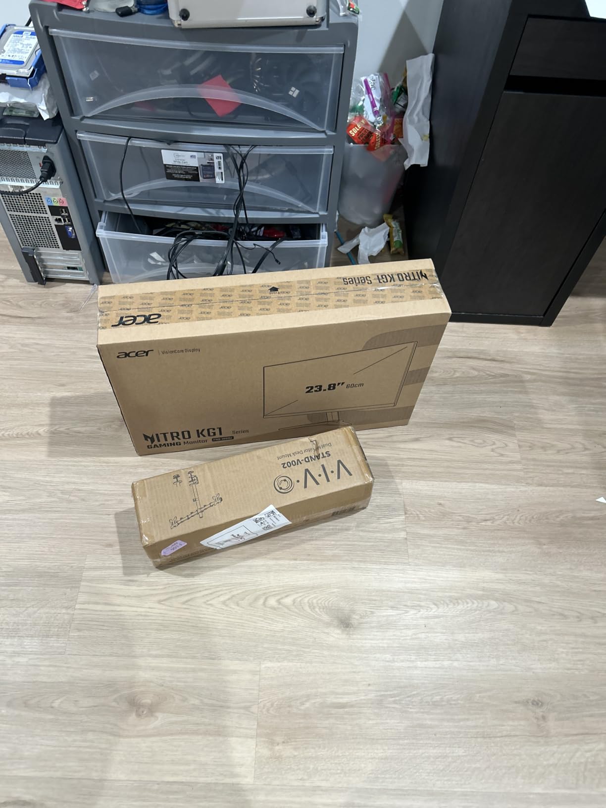 Acer Nitro 23.8in FHD 1920x1080 180Hz Gaming Monitor KG241Y Sbiip customer photo 1
