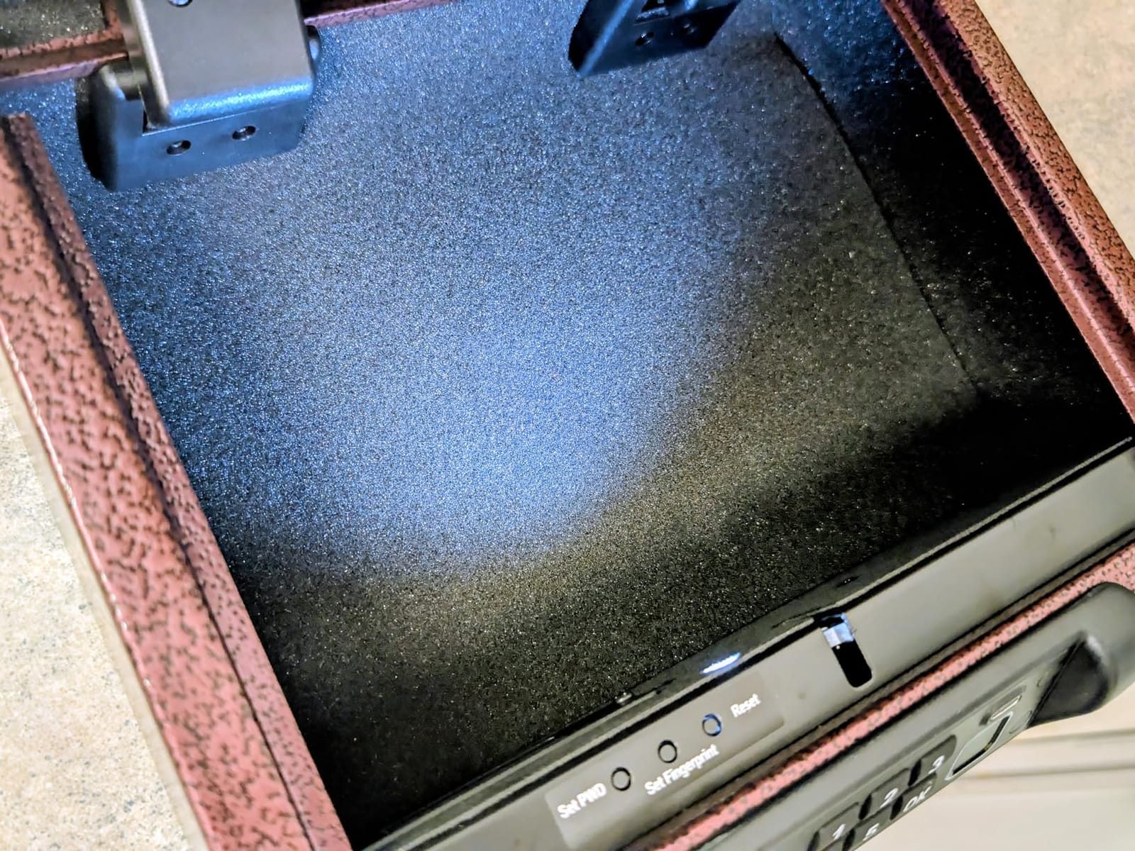 BILLCONCH Gun Safe,Biometric Fingerprint Gun Safe for Handgun Pistol Safes customer photo 1