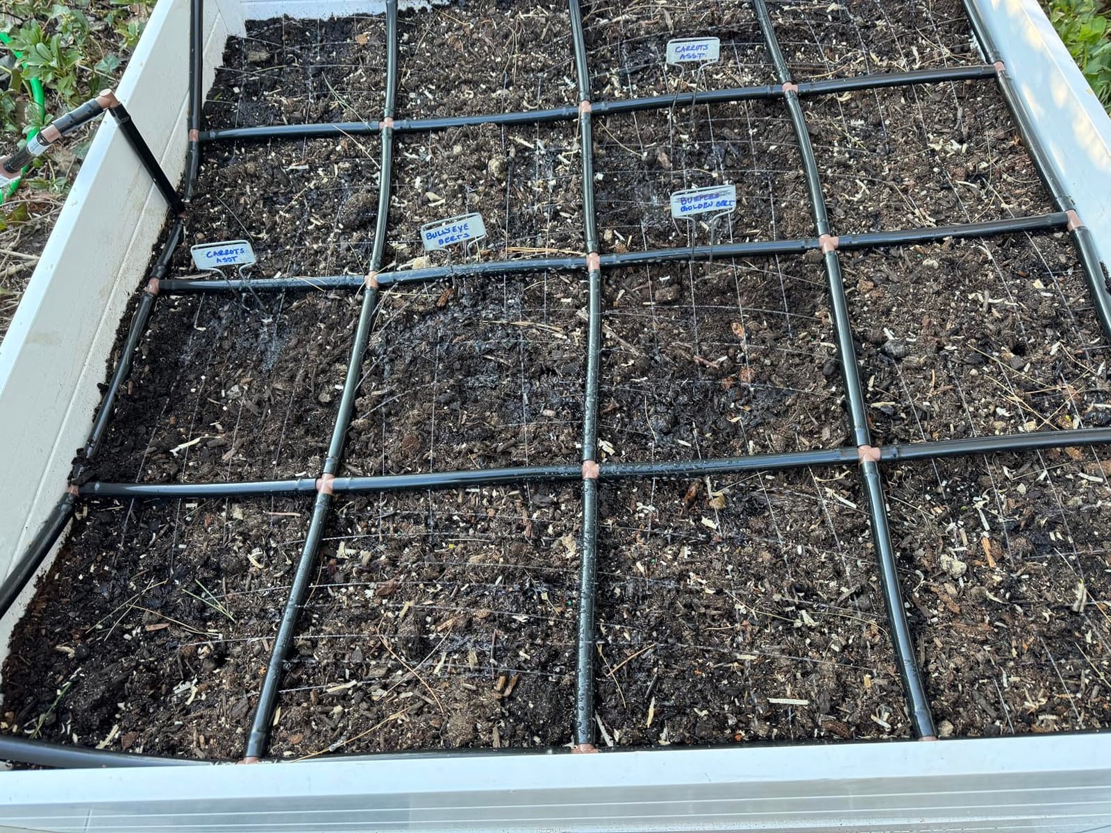 Garden Grid 3x6 | Raised Garden Irrigation System | Prebuilt, No Dry Spots customer photo 1