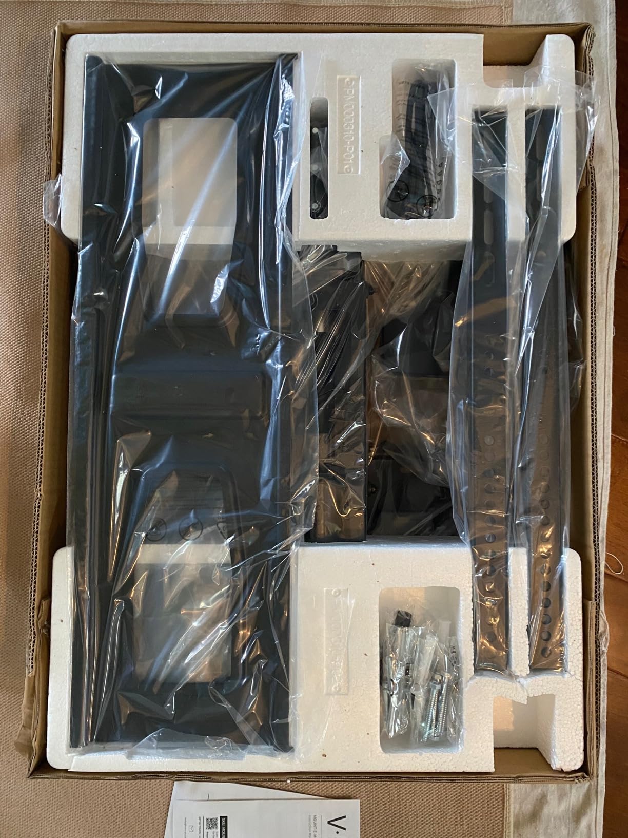 VIVO White Motorized TV Wall Mount for 37-70 in Screens, MOUNT-E-M070R-W customer photo 1