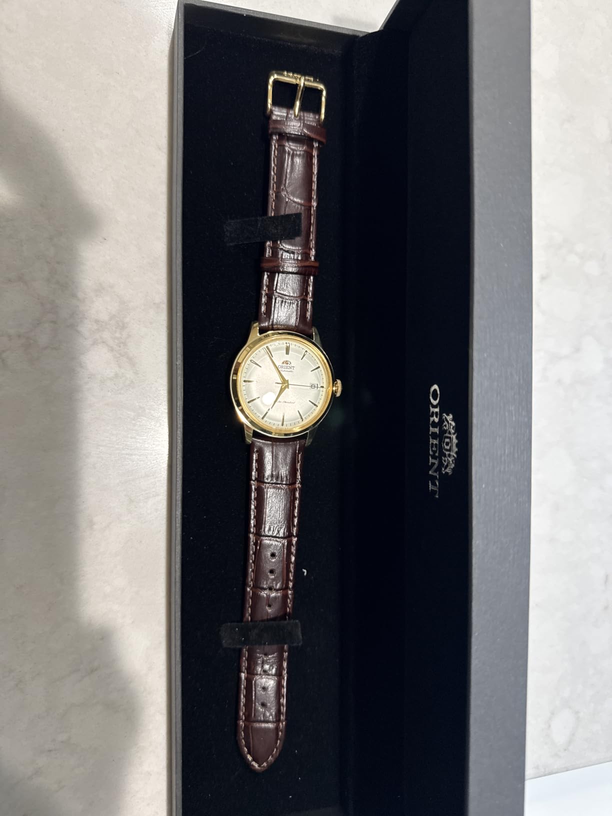 Orient Bambino Version 7 Stainless Steel Unisex Automatic Dress Watch customer photo 2