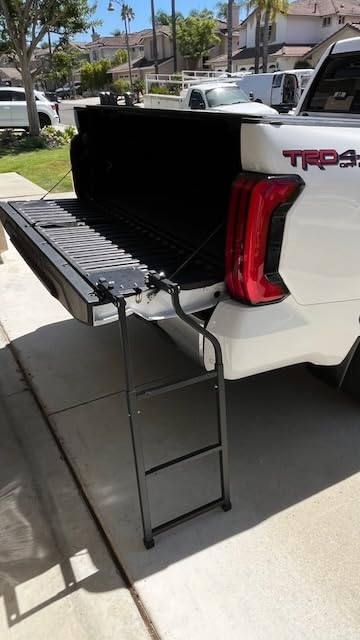 Nilight Foldable Truck Tailgate Ladder for Pickup with Step Grip Plates customer photo 2